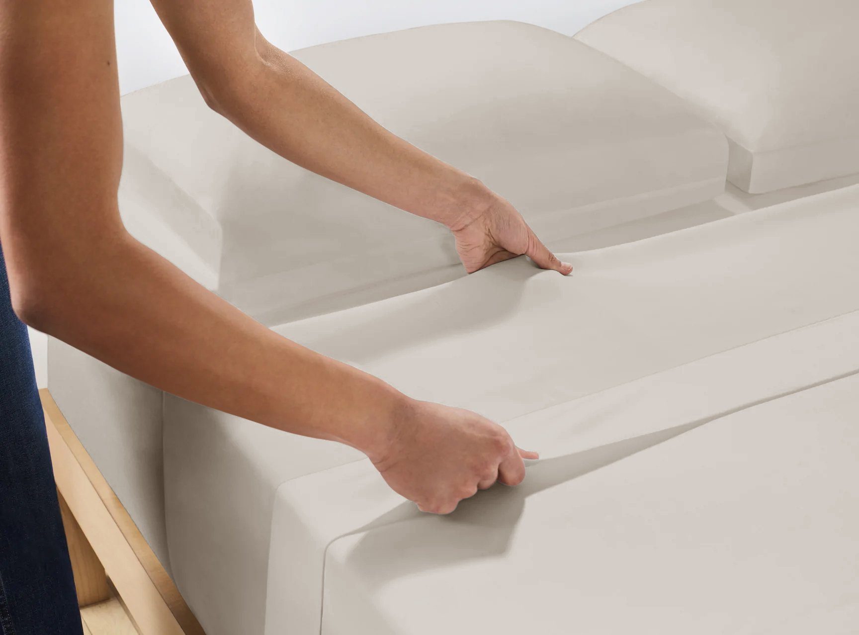 Sitheim-Europe Bettlaken Glattes Bettlaken ohne Spanngummi, Renforcé, (1 St günstig online kaufen