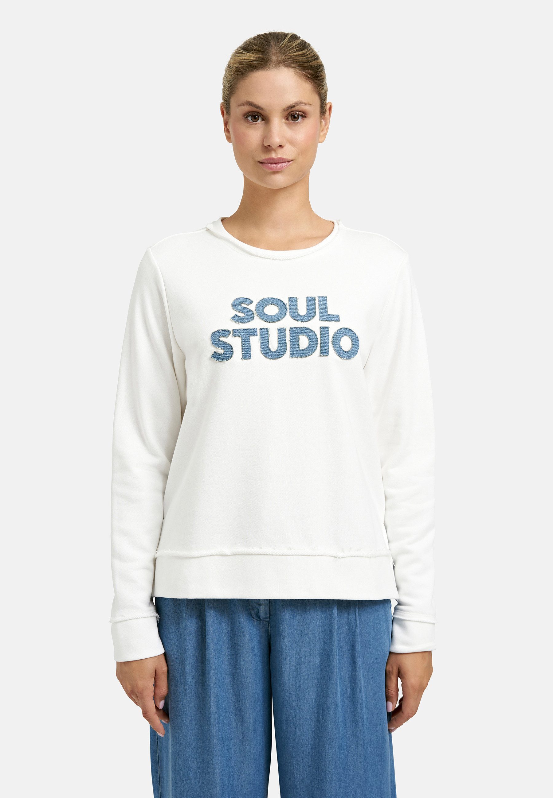 Smith & Soul Sweater mit Seitenschlitze