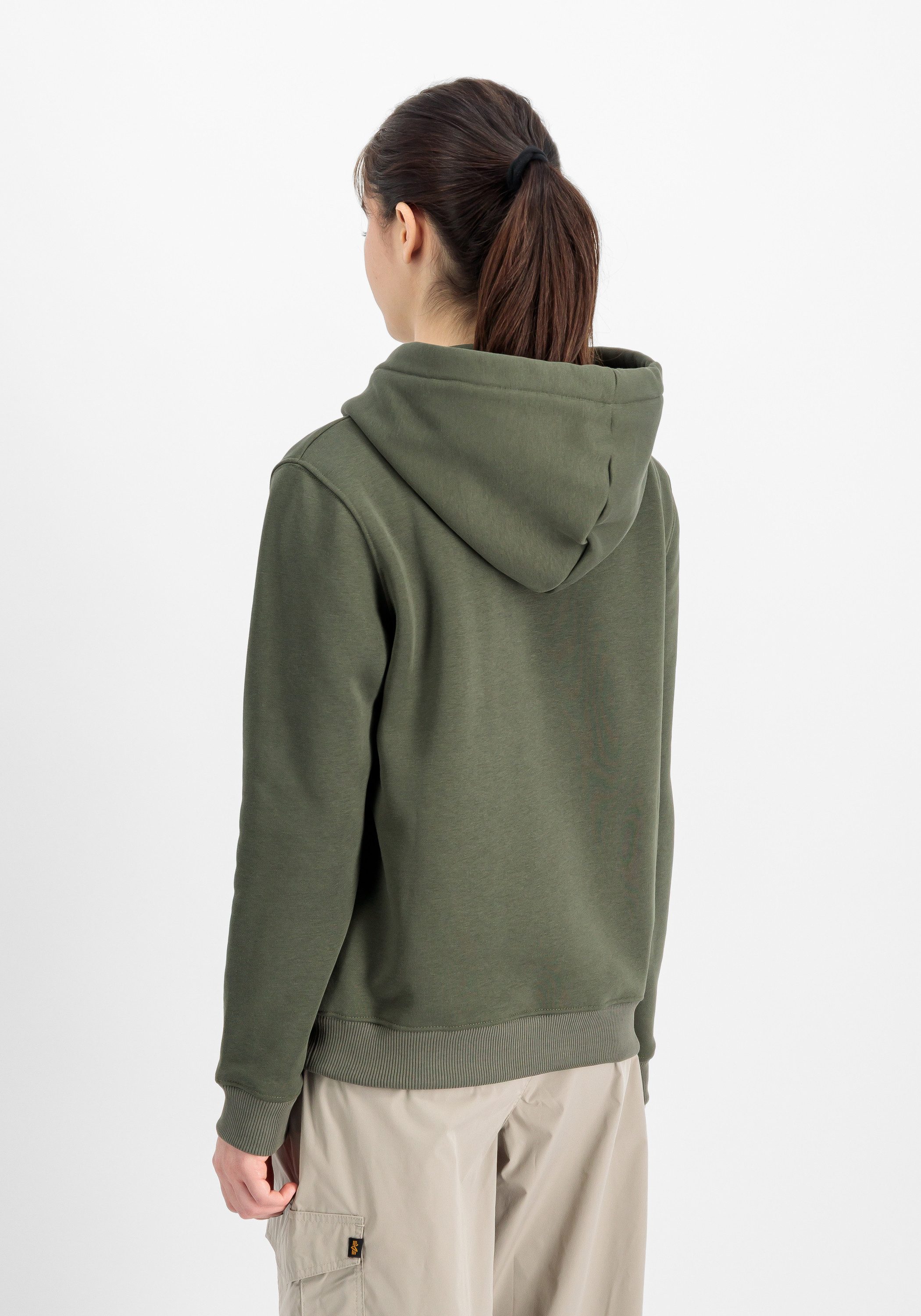Alpha Industries Kapuzensweatshirt Basic Hoodie BL Mirror Leo W