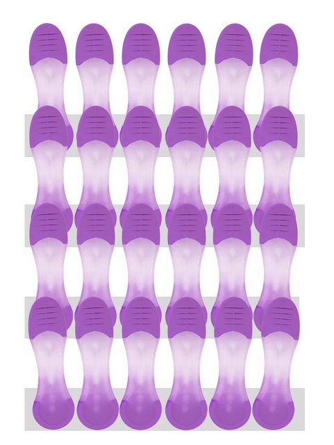 trendfinding Wäscheklammern „24 XXL Wäscheklammern mit Federn aus Edelstahl“, Unverwechselbares Design, Langlebigkeit durch neueste Klammertechnik mit Edelstahlfedern
