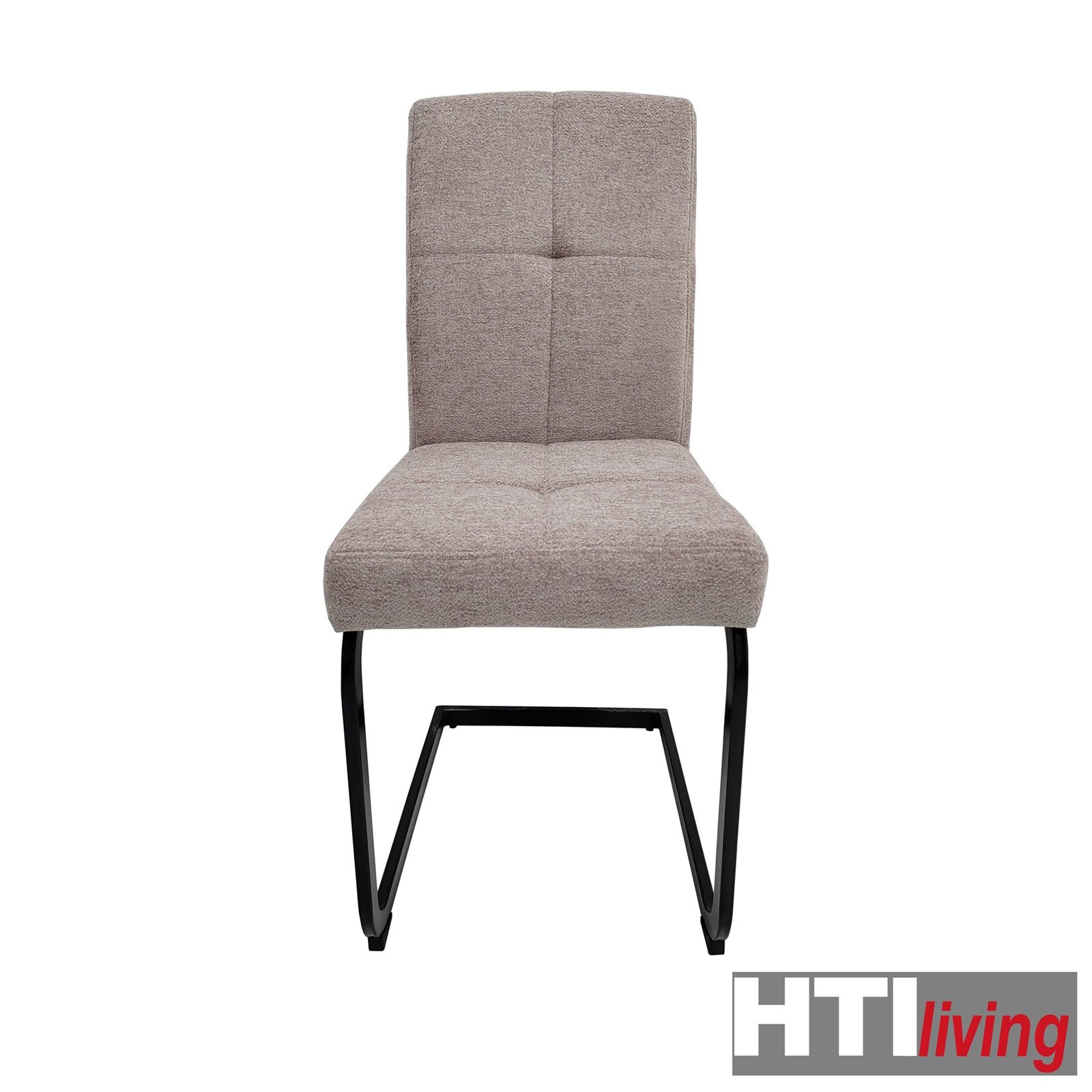 HTI-Living Freischwinger Esszimmerstuhl Kinsey Braun 2er-Set (Set), Freischwinger Schwingstuhl