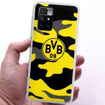 DeinDesign Handyhülle BVB Borussia Dortmund Fanartikel BVB Camo, Xiaomi Redmi 10 2022 Silikon Hülle Bumper Case Handy Schutzhülle