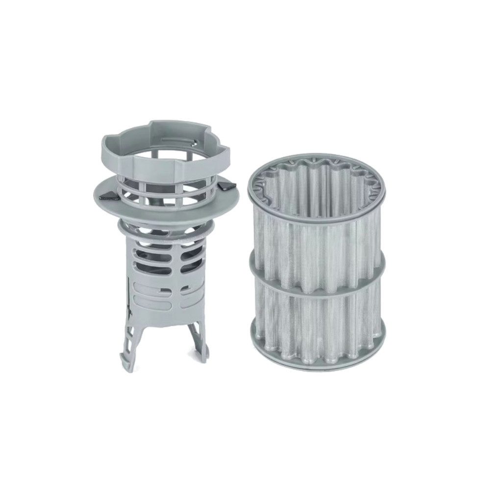 Trade-Shop Schmutzsieb Set (Grobsieb + Feinsieb) passend für Bosch/Siemens 645038, 00645038, Kunststoff, (bestehend aus Grobsieb und Feinsieb/Mikrofilter), Ersatzteil für Spülmaschine, Geschirrspüler