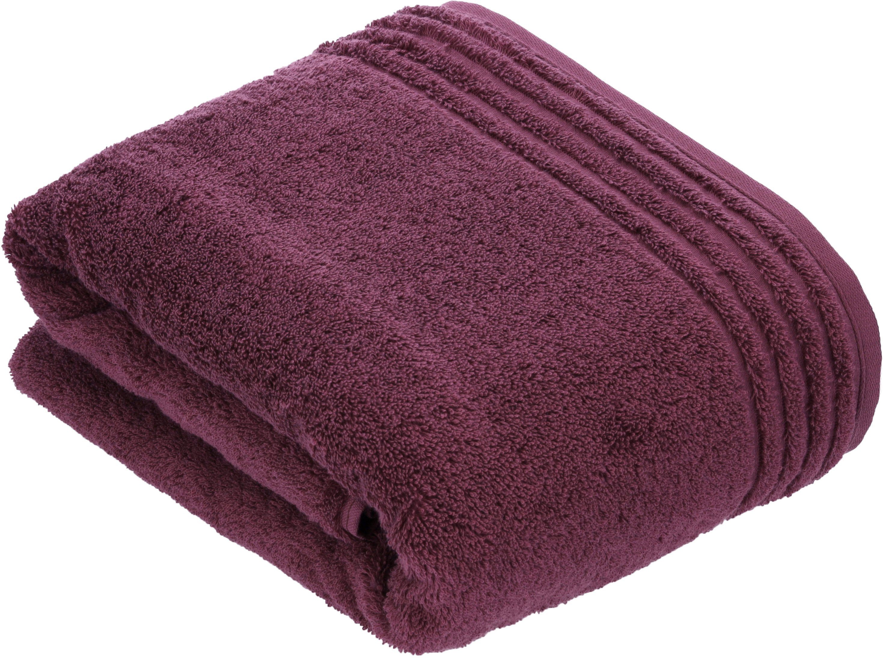 Vossen Badetuch Vienna Style Supersoft, Walkfrottee (1-St), Supersoft Baumwolle