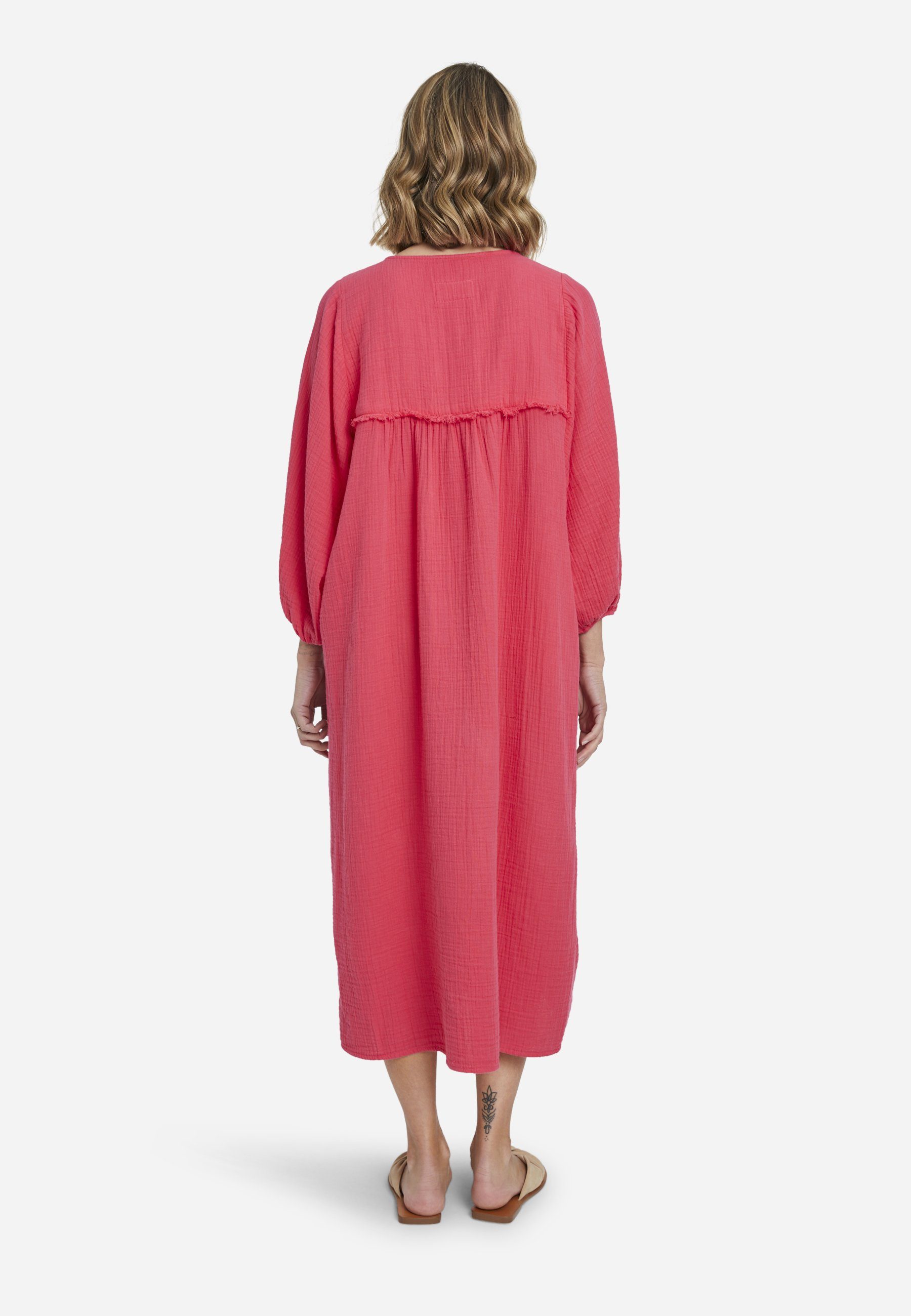 Oversize Smith Dress Muslin & Soul Sommerkleid V-neck