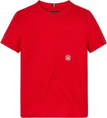 Tommy Hilfiger T-Shirt CREST LOGO POCKET TEE S/S mit Brusttasche