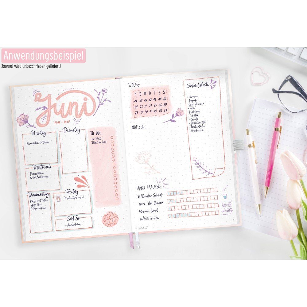 Journal dotted Häfft A5 Dreamy Notizbuch Premium Trendstuff