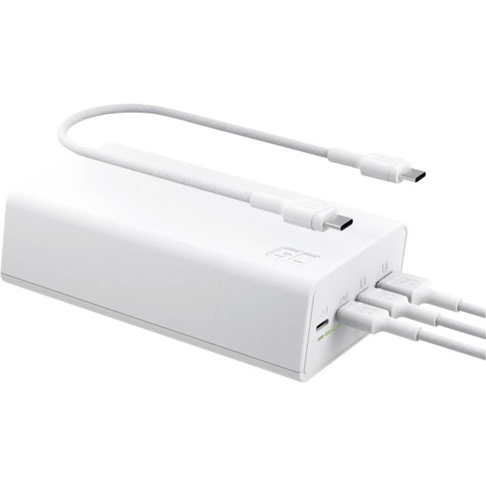 Green Cell Powerbank 30000 mAh Quick Charge, USB PD LiPo USB-C® Weiß Powerbank