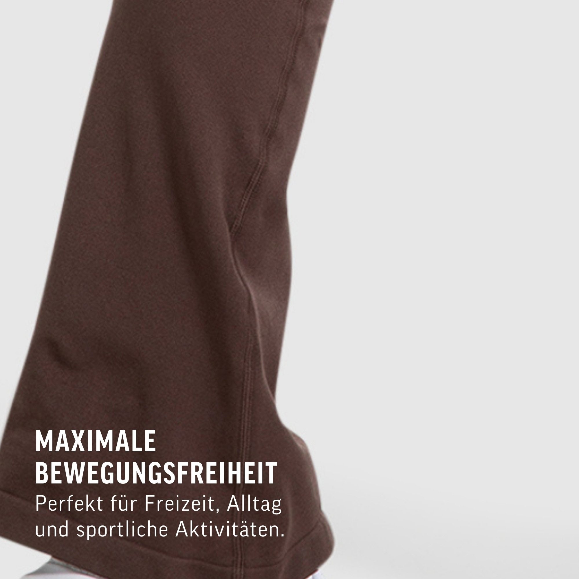 Smilodox Schlaghose Aylin Scrunch, Leggings mit Booty Push Effekt, Gym, Yoga & Freizeit Scrunch Naht, Booty Push, Weites Bein, Elastisch, High Waist