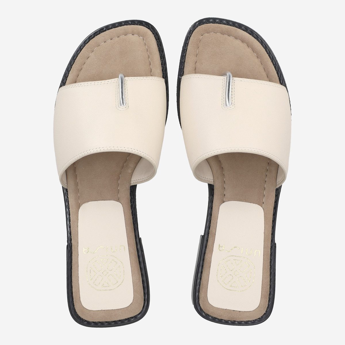 Unisa Unisa HANDY_GRA IVORY, Sandaletten, Beige, Damen Sandalette