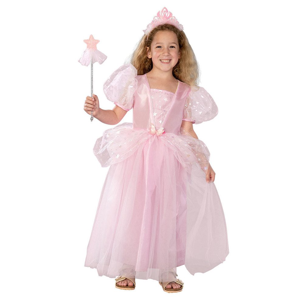 MICA Kostüm Kinderkostüm - Prinzessin - rosa - Gr. 98/104
