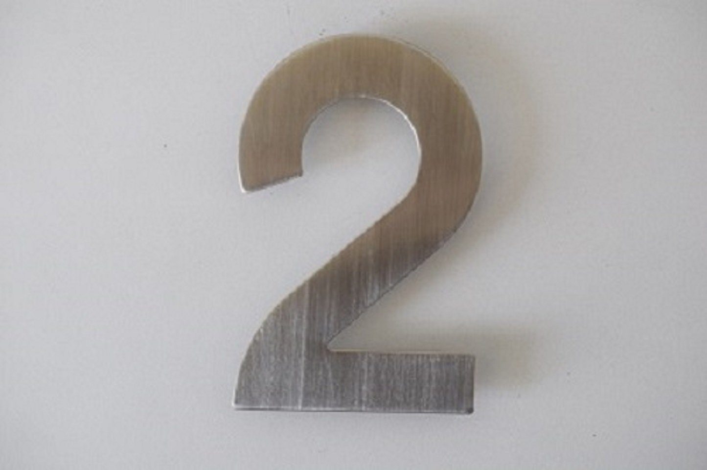 bella casa Hausnummer Bella Casa Edelstahl Hausnummer "2"