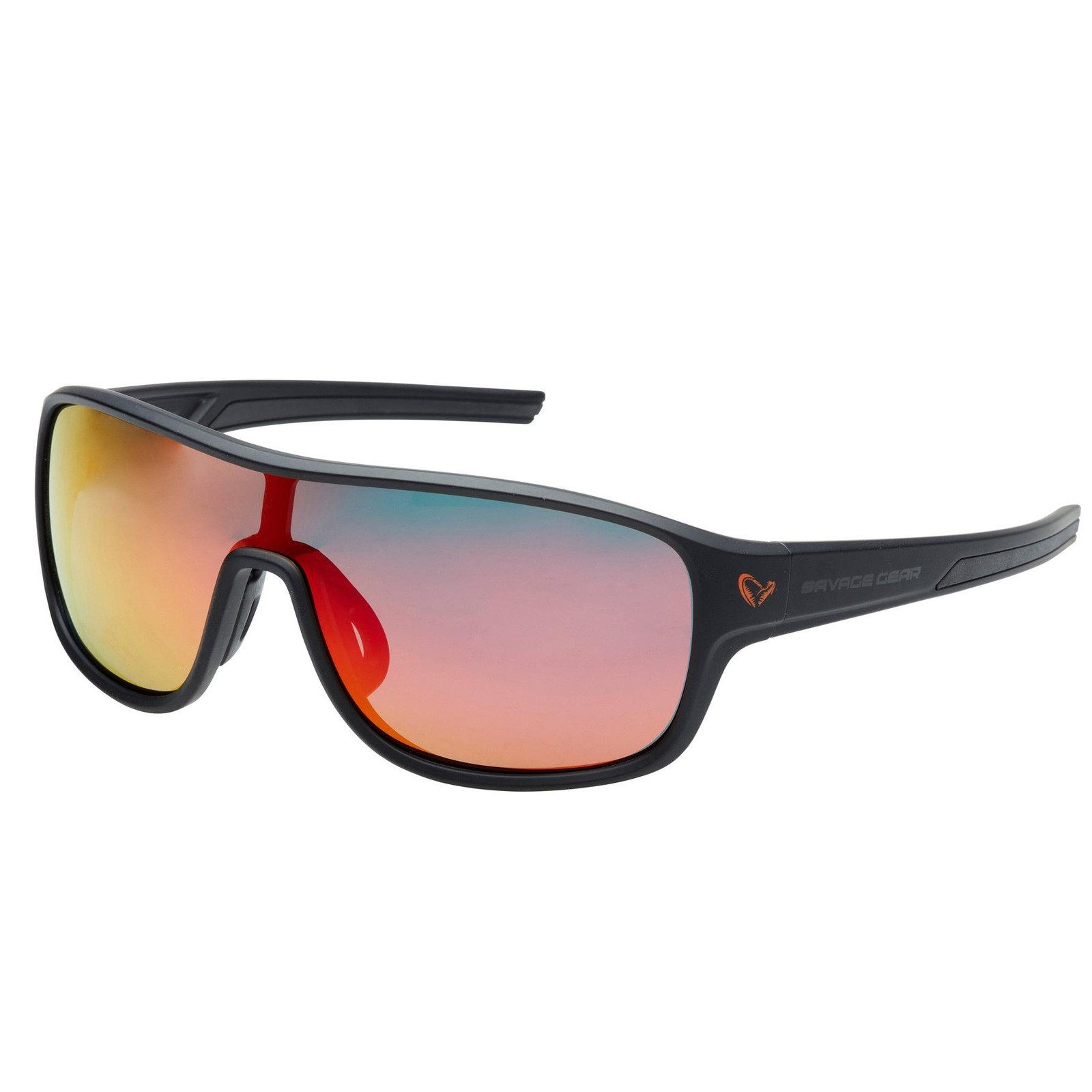 Savage Gear Sonnenbrille Savage Gear Savage Polarized 1 Black Red Polarisationsbrille