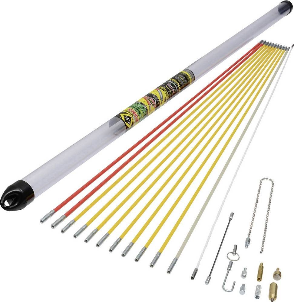 C.K. Magma Kabelzubehör MightyRod PRO Kabeleinziehstangen 12 m Super Satz T5422 C.K 1 St.