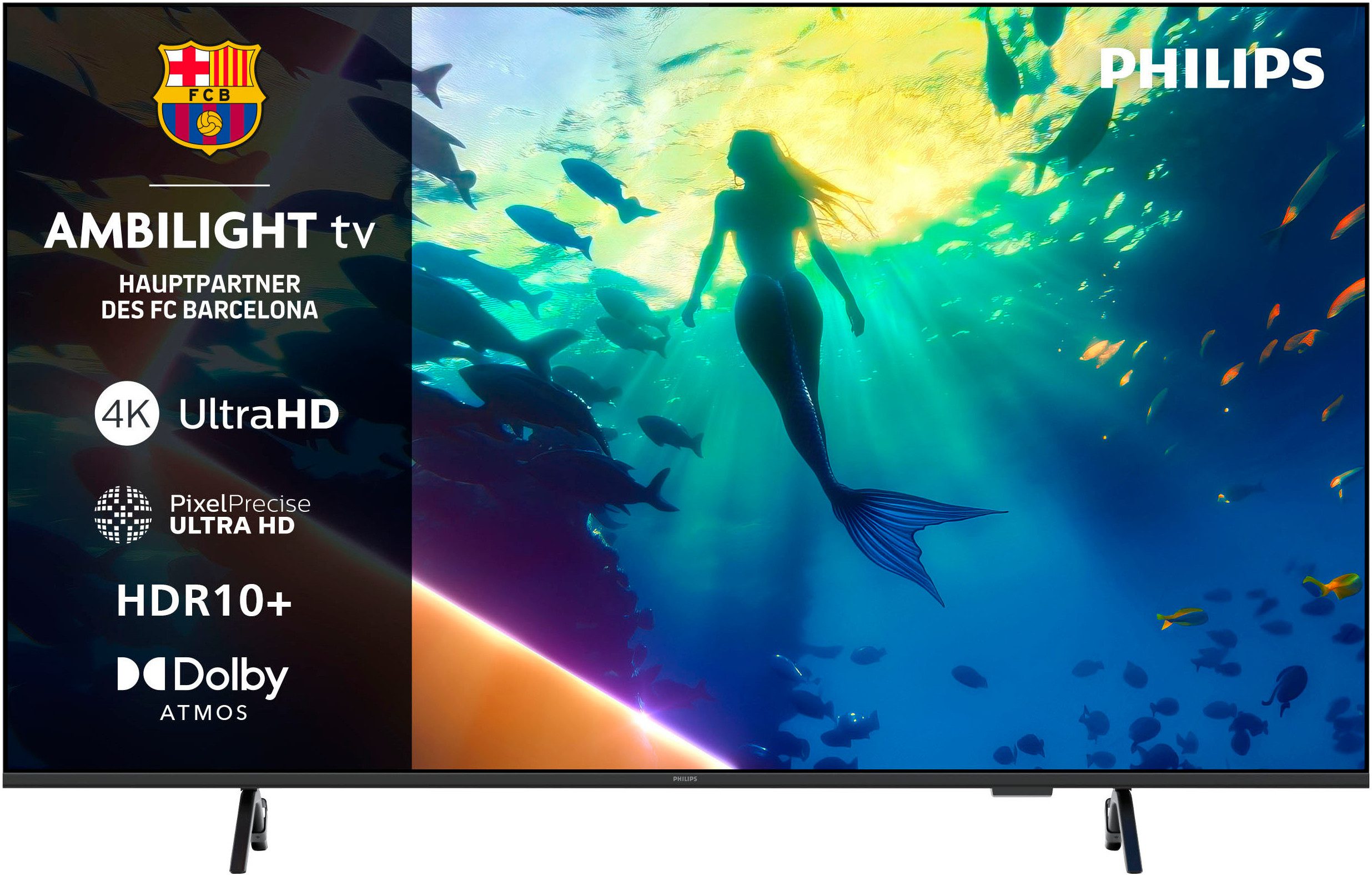 Philips 55PUS8000/12 LED-Fernseher (139 cm/55 Zoll, 4K Ultra HD, Smart-TV)