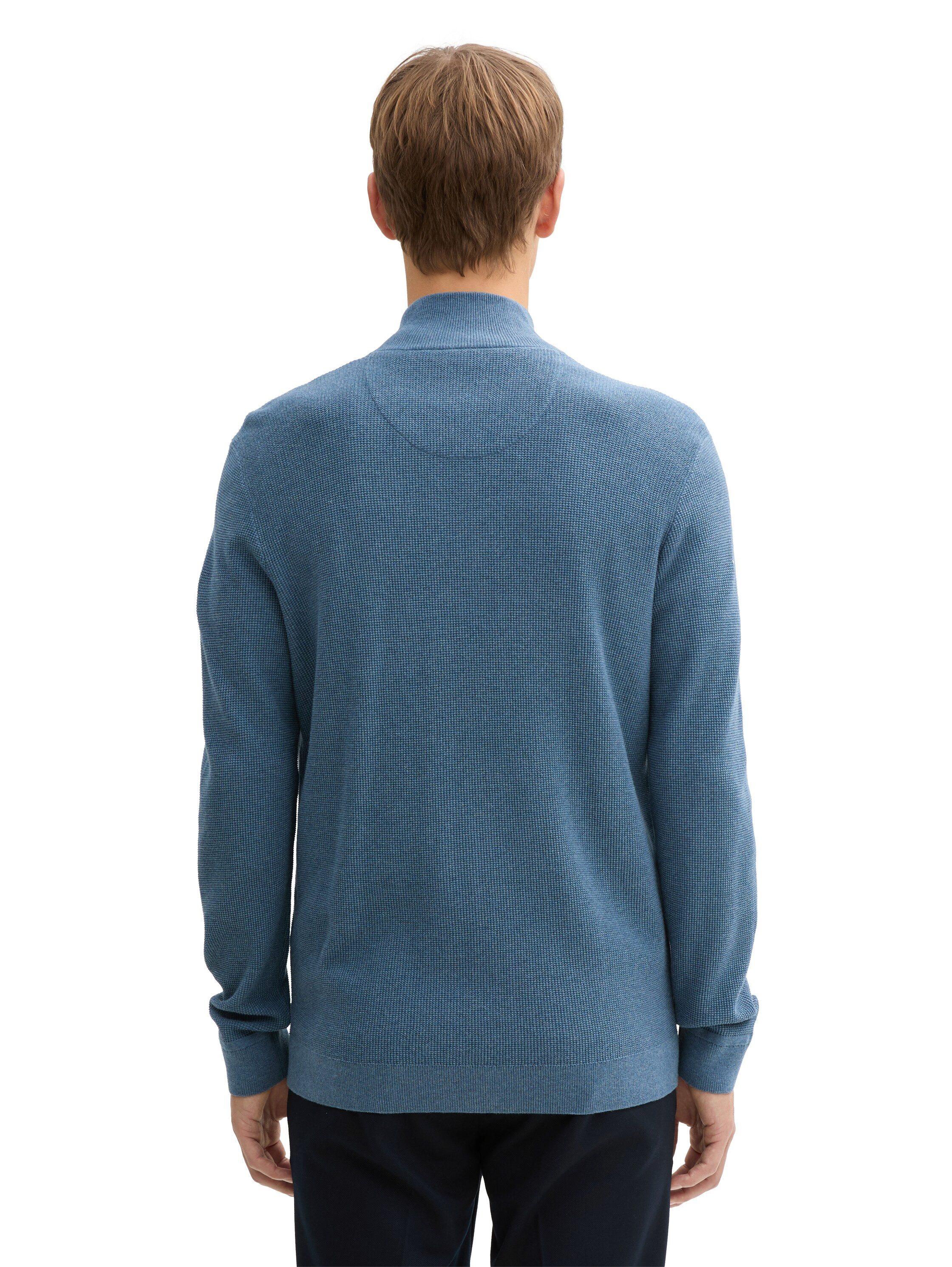 TOM TAILOR Strickjacke mit Logo Stickerei günstig online kaufen