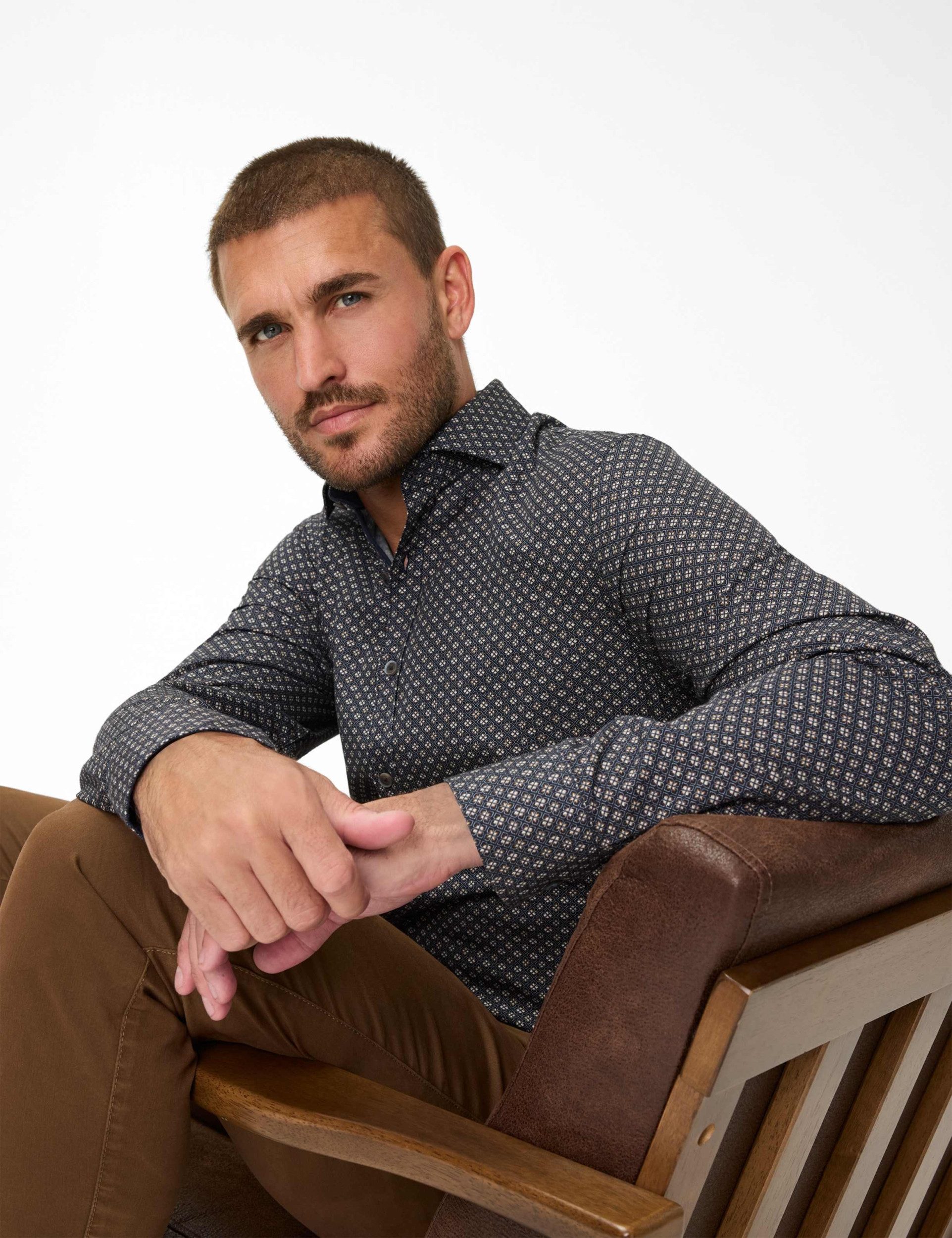 Brax Langarmhemd STYLE.HAROLD P