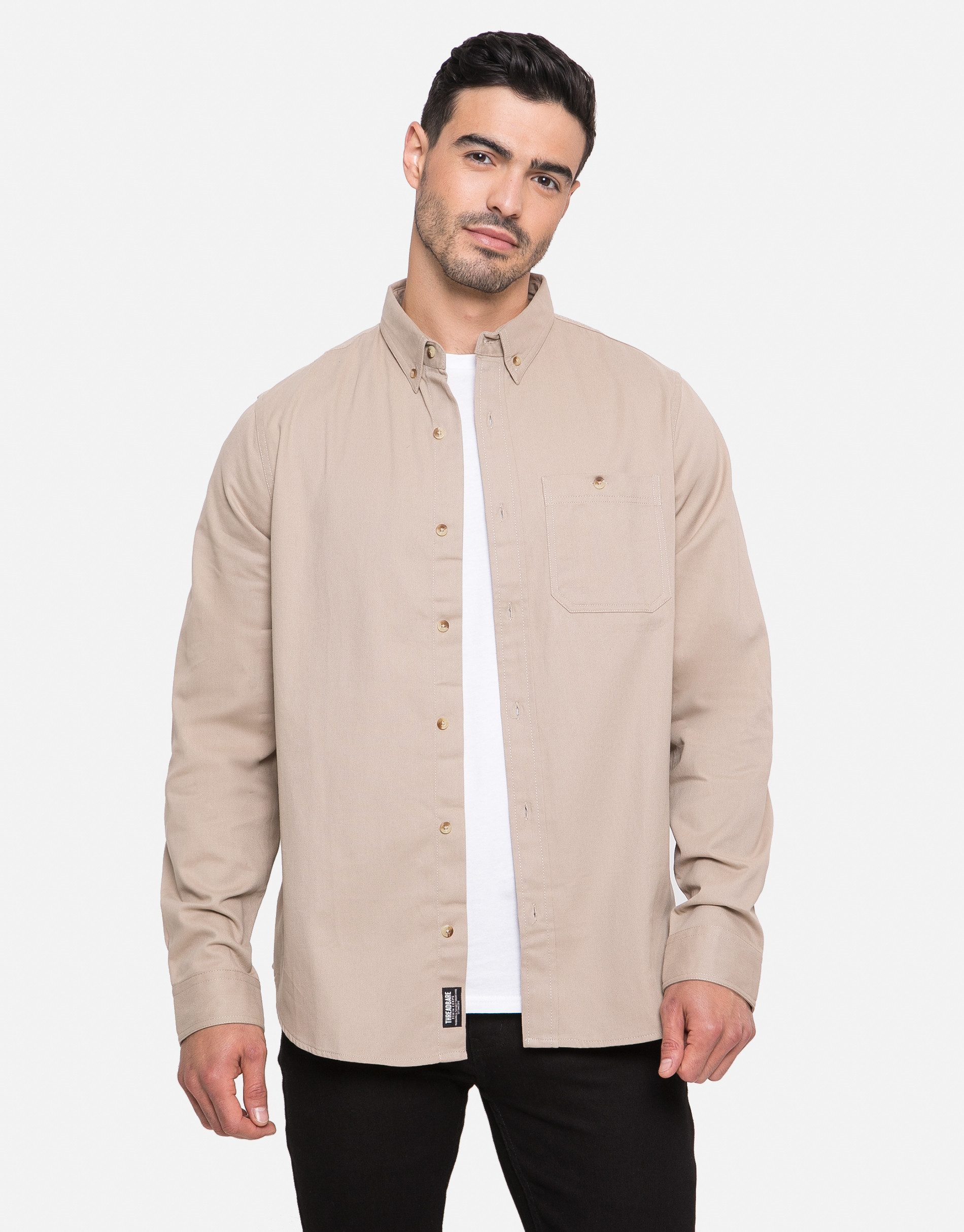 Langarmhemd 2 Pocket Guthrie