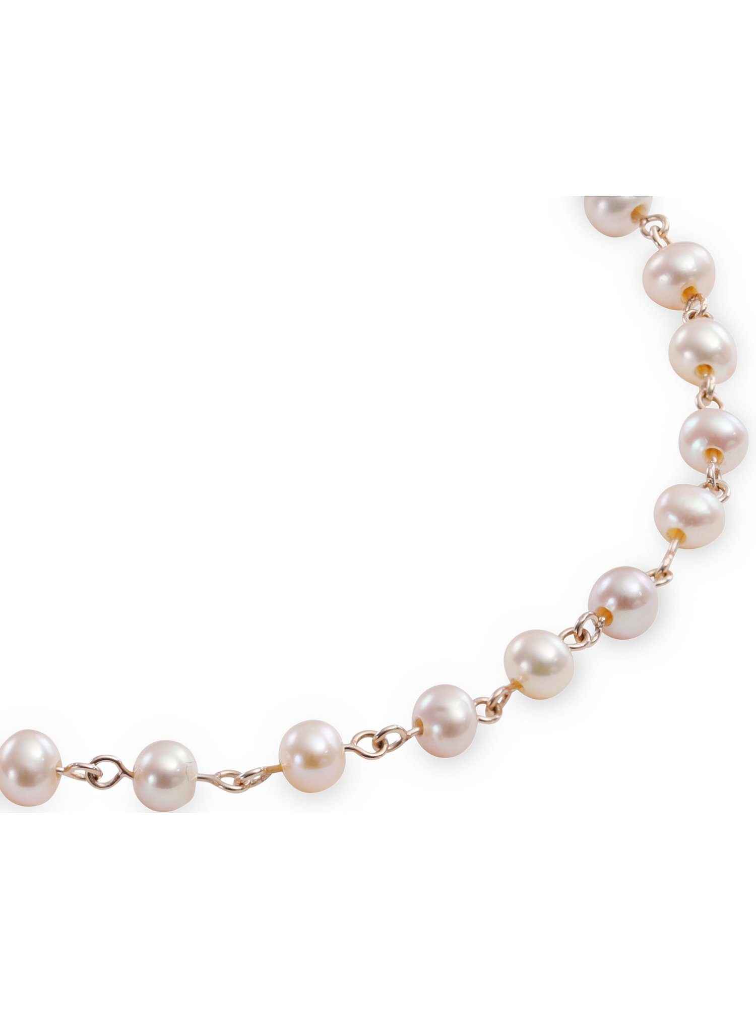 CHRIST Goldarmband CHRIST Damen-Armband 375er Roségold Süßwasserperle