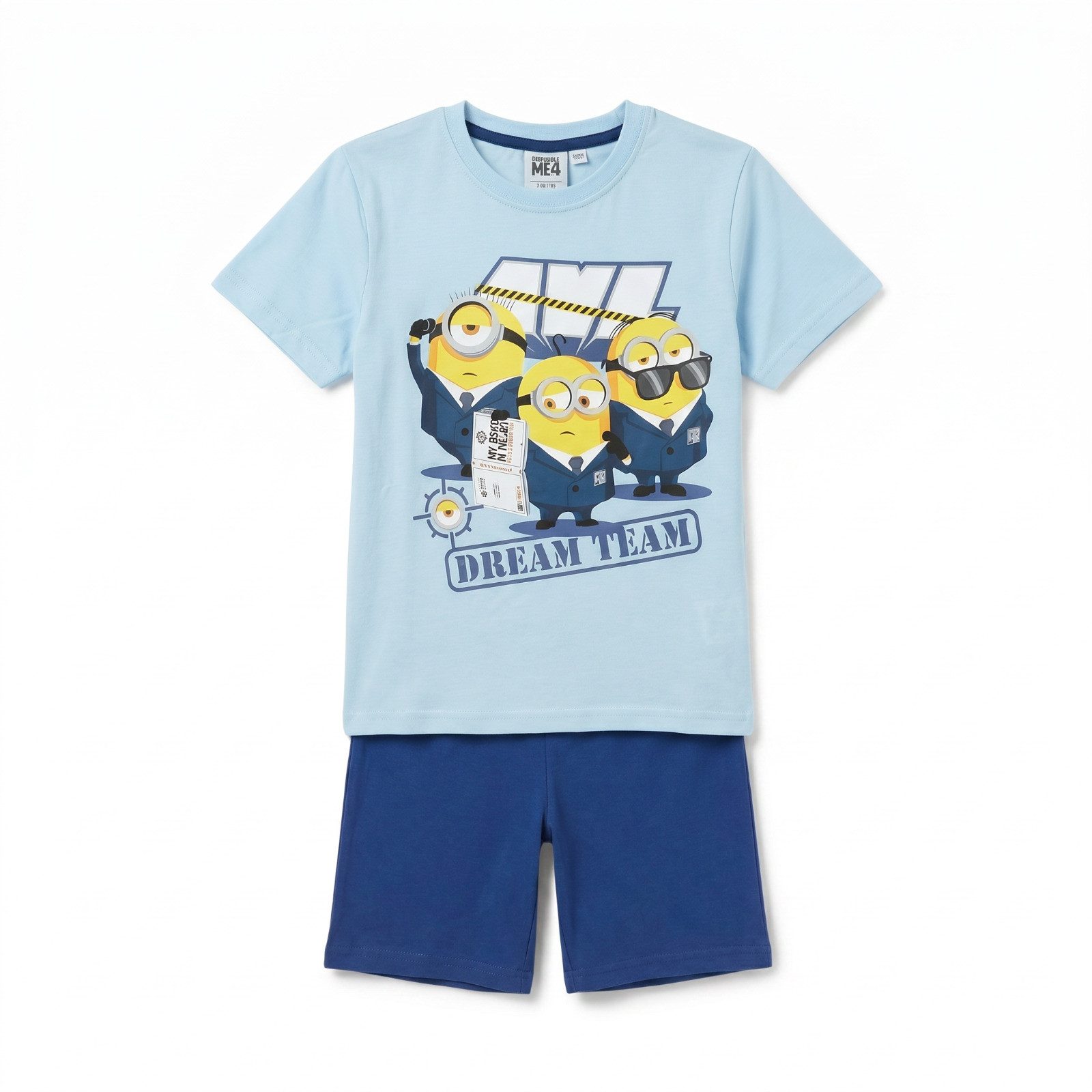 Minions Schlafanzug Die Minions Kinder Jungen Pyjama Schlafanzug 100% Baumwolle