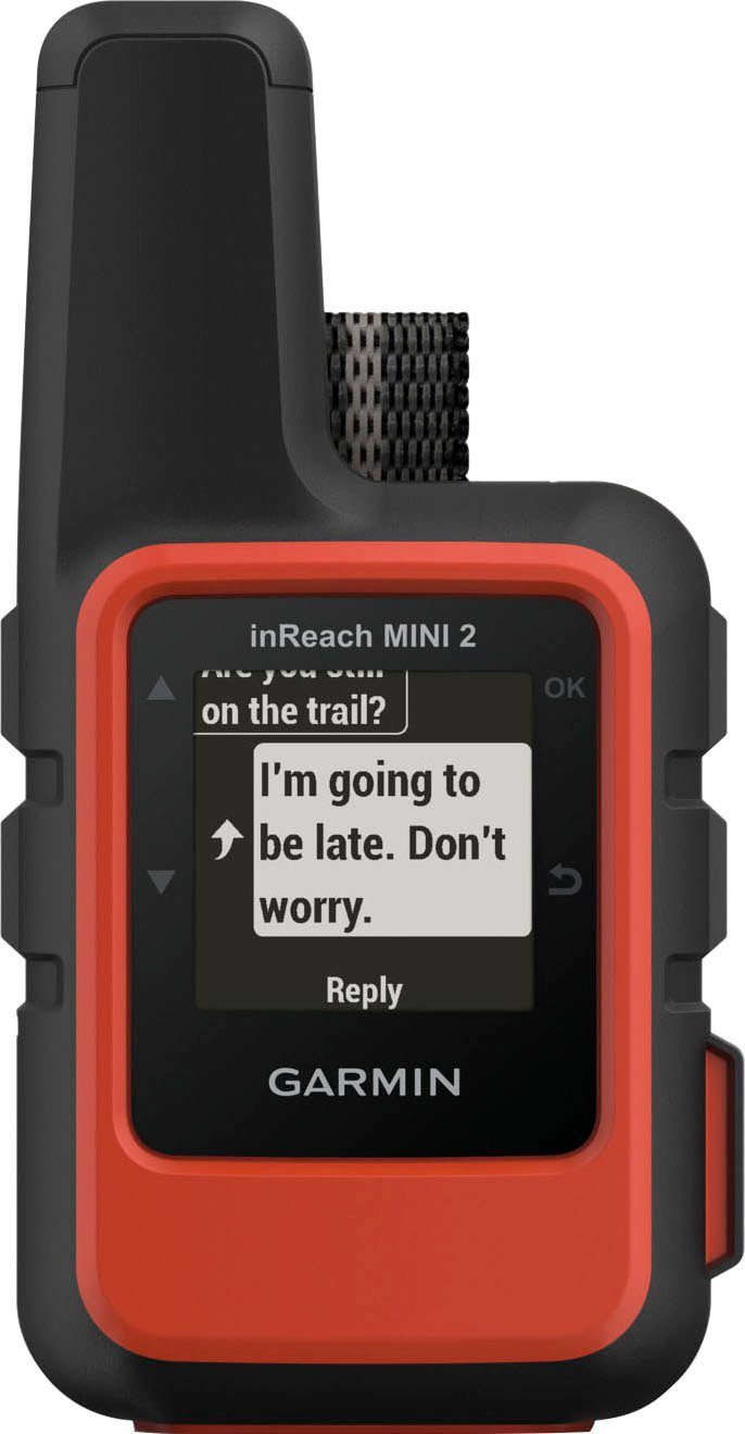 Garmin Garmin inReach Mini 2 Black GPS EMEA Outdoor-Navigationsgerät (TracBack-Routing-Funktion, Punkt-zu-Punkt-Navigation)