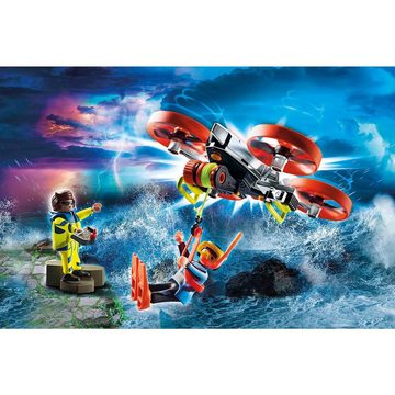 Playmobil® Konstruktionsspielsteine City Action Seenot: Taucher-Bergung mit Rettungsdrohne