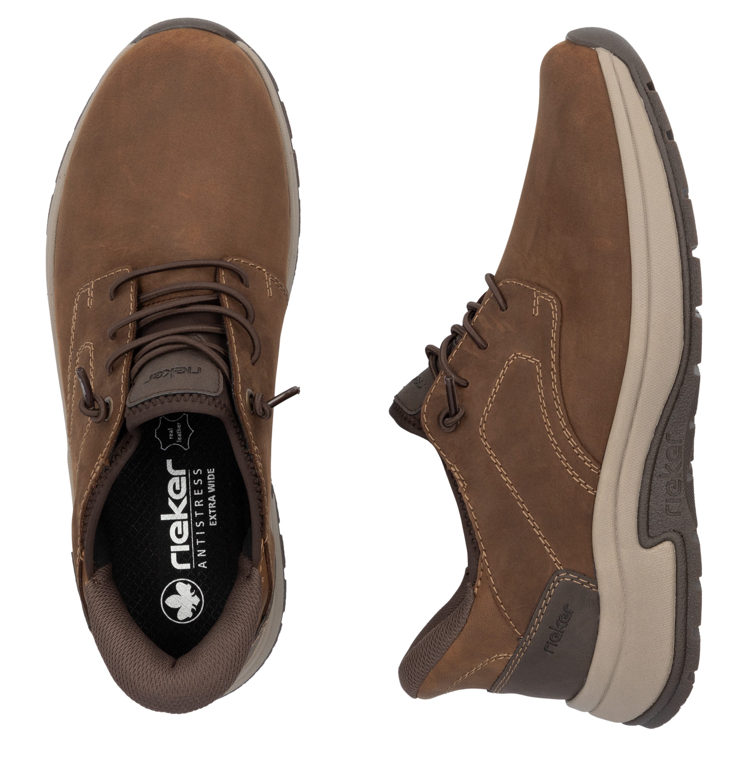 Rieker Ready2GO Slip-On Sneaker, Halbschuh, Schlupfschuh, Outdoorschuh, herausnehmbare Soft-Einlage