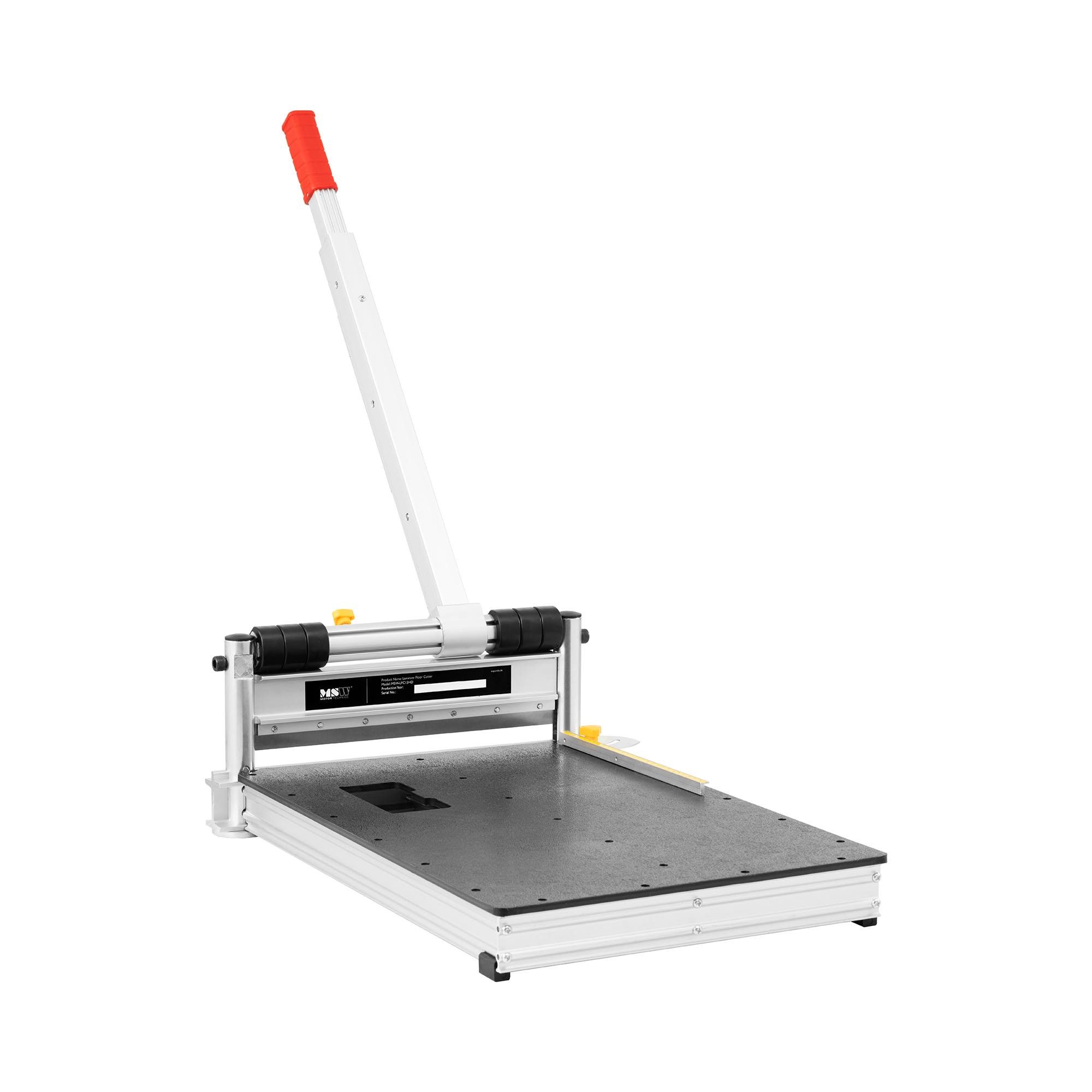 MSW Laminatschneider Laminatknacker Schneidegerät Stärke 16 mm Winkellehre günstig online kaufen