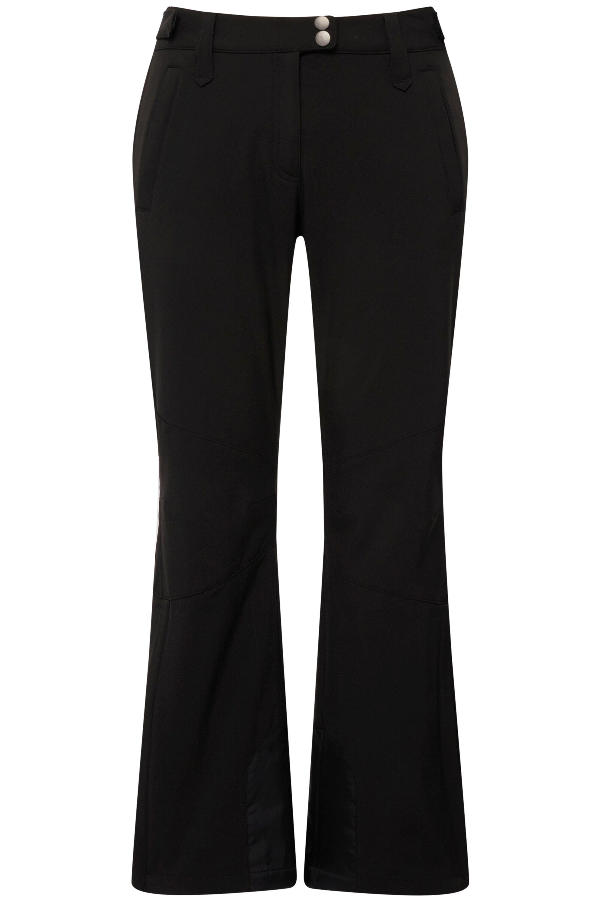 Ulla Popken Funktionshose Softshellhose wasserabweisend Klettriegel günstig online kaufen