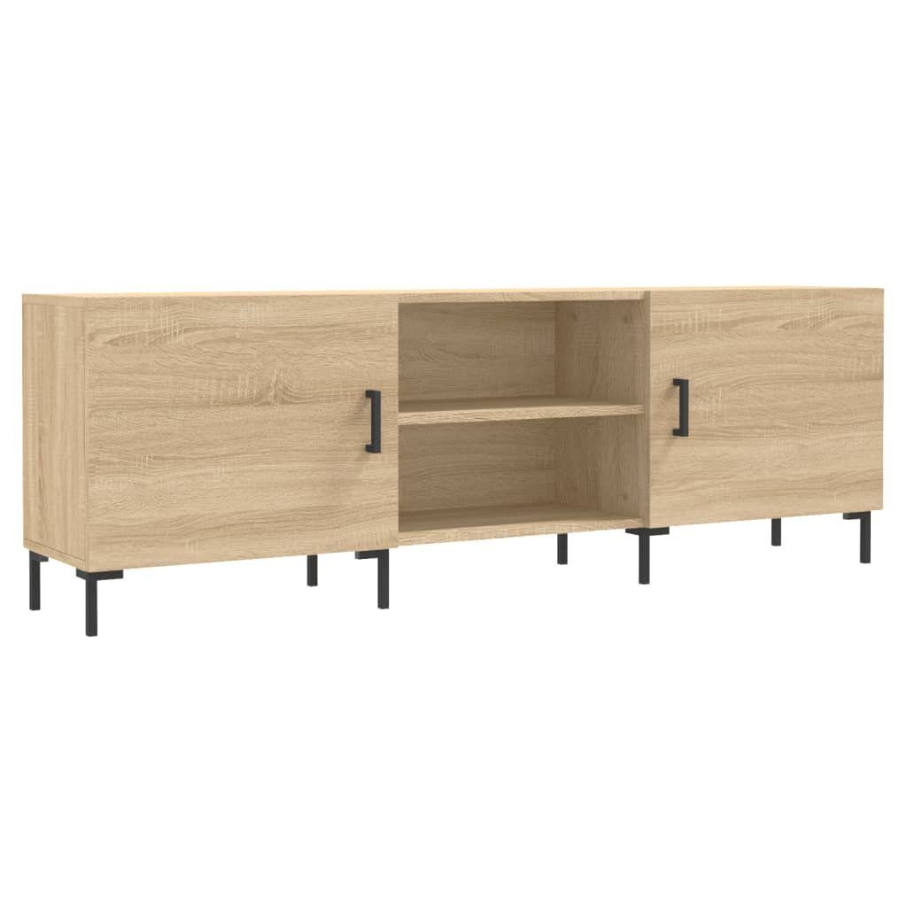 TV-Schrank Eiche Sonoma 150x30x50 Holzwerkstoff TV-Schrank cm Sonoma-Eiche vidaXL (1-St)