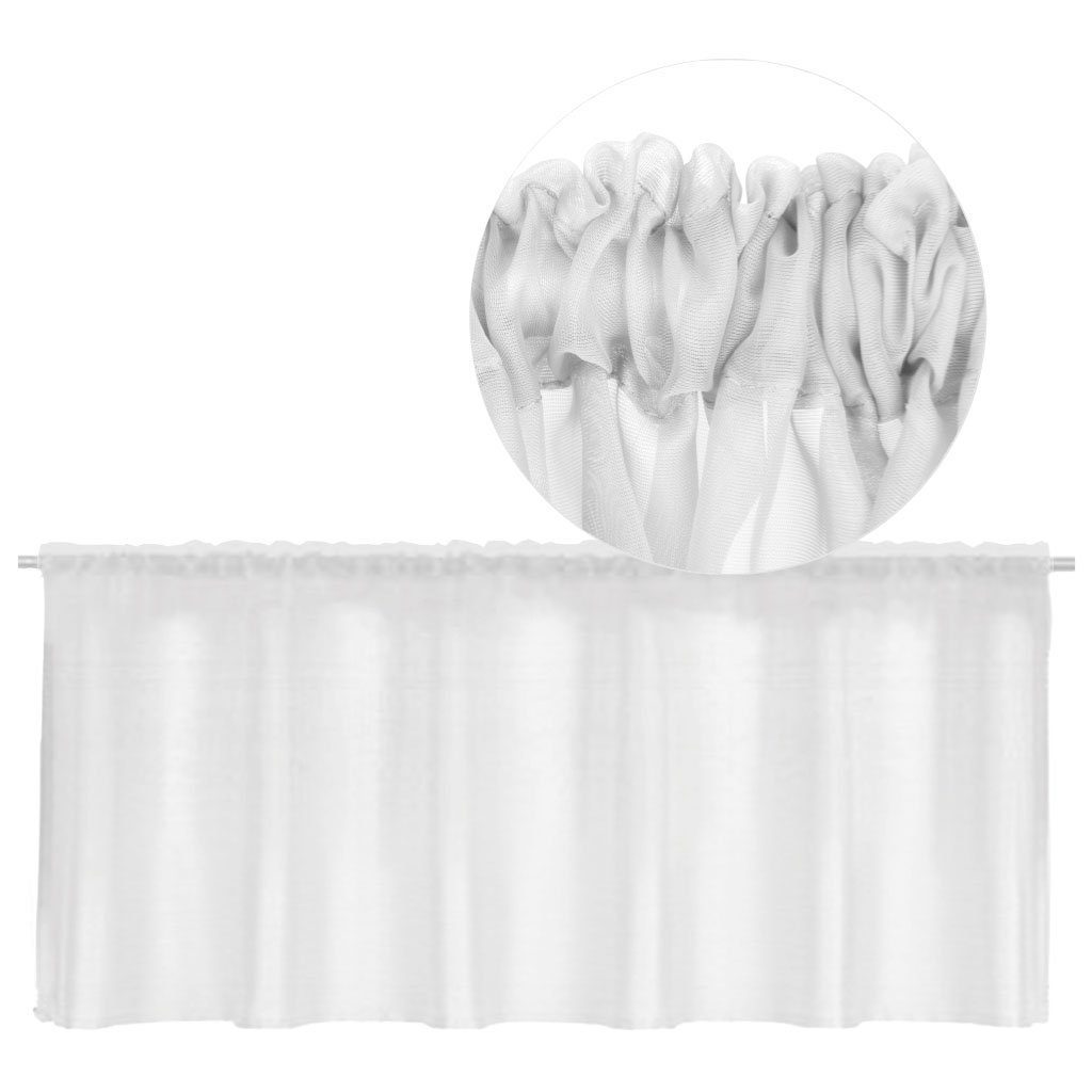 Bestgoodies Vorhang (1 St), Stangendurchzug, transparent, Voile, Bistrogard günstig online kaufen