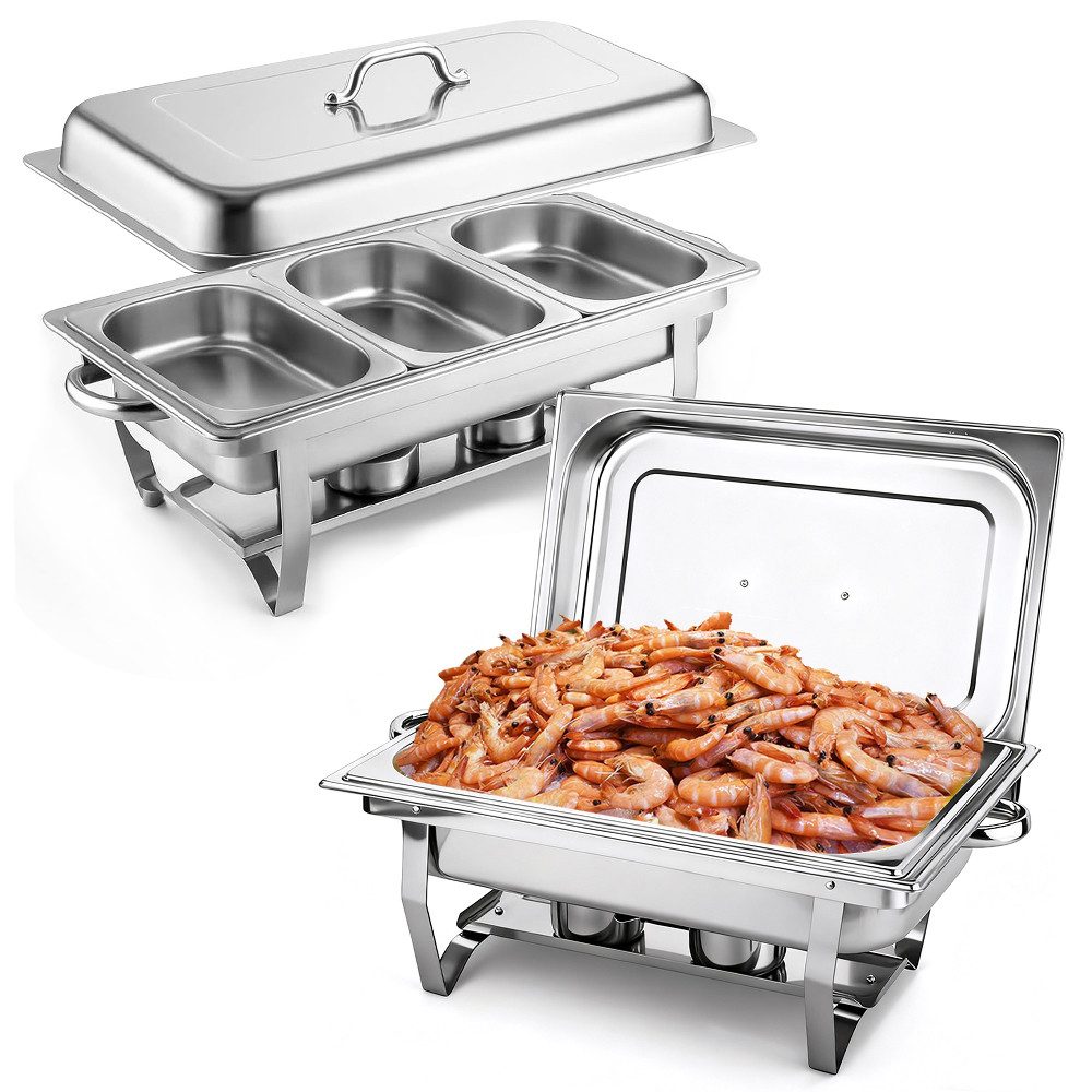 Speisenwärmer Edelstahl Warmhaltebehälter Essen, Speisenwärmer