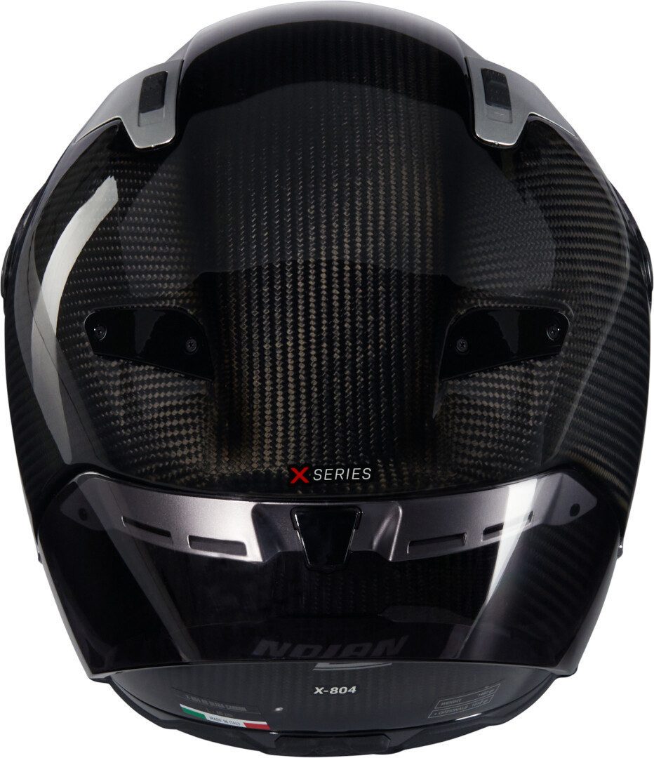 NOLAN Motorradhelm X-804 RS Ultra Carbon Argento Helm, Pinlock, Spoiler, ECE 22.06