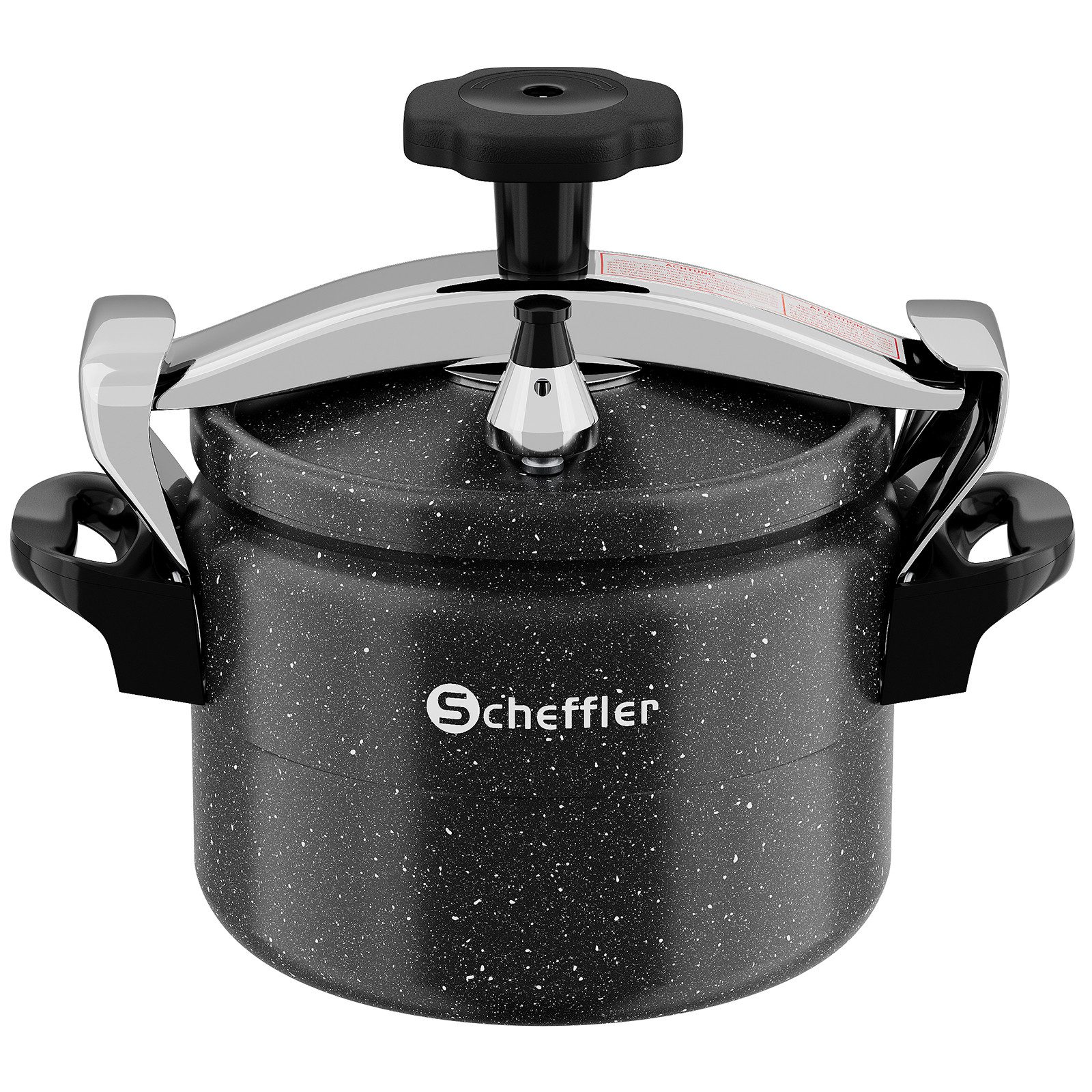 Scheffler Schnellkochtopf Dampfkochtopf Induktion, für alle Herdarten geeignet, Aluminium (3L/7L/11L/11L/15L, schnellkochtopf), Induktion