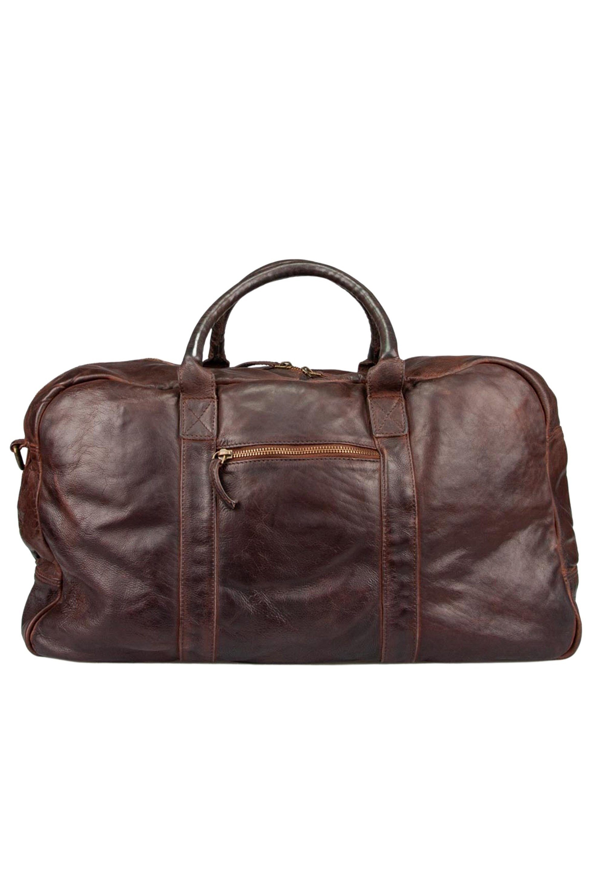 MONTANA Reisetasche Ashland, Metalaccessories brown