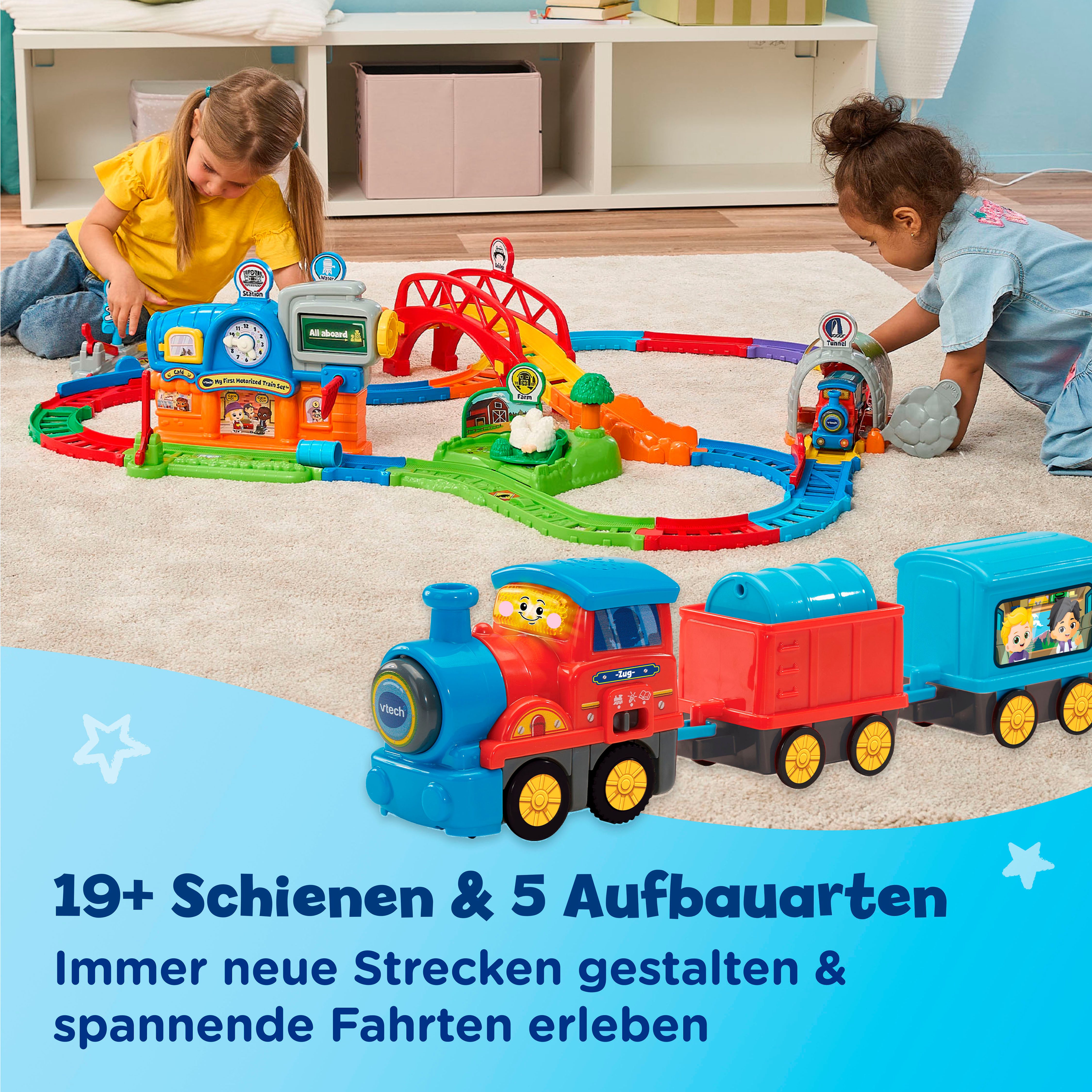 Vtech® Spielwelt Tut Tut Baby Flitzer - Bunter Bahnhof, mit Licht und Sound