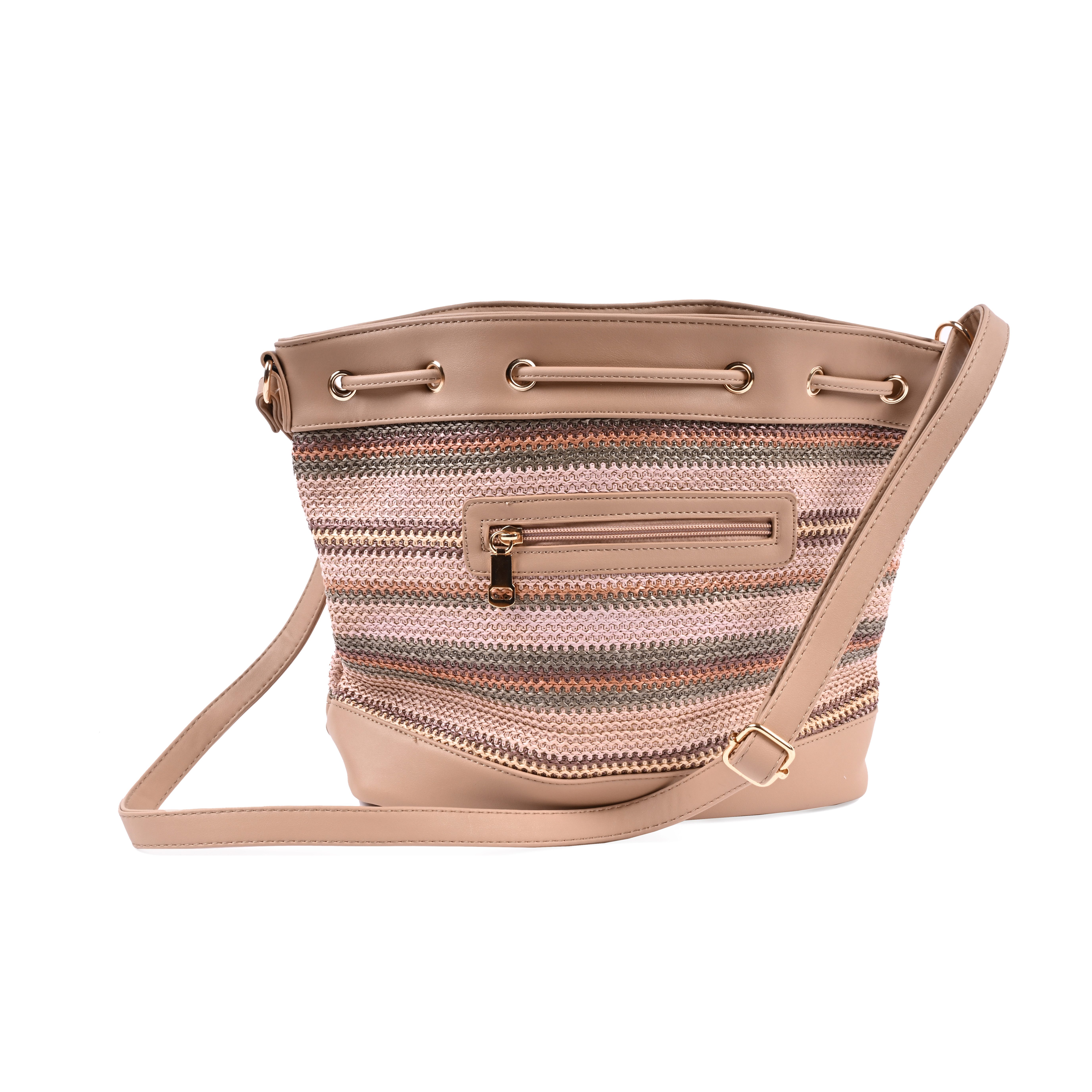Goodman Design Handtasche Damen Basttasche mit Schultergurt – Bunte Handtas günstig online kaufen