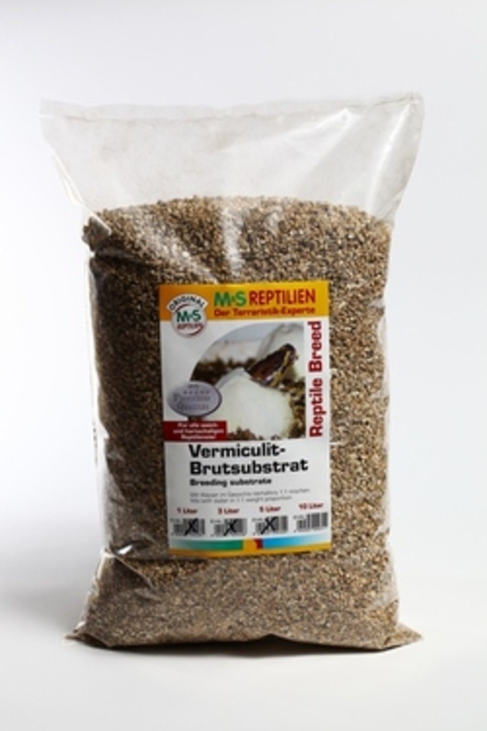 Terrarium M&S Reptile-Breed, 10 Liter Packung (siehe Videoanleitung)