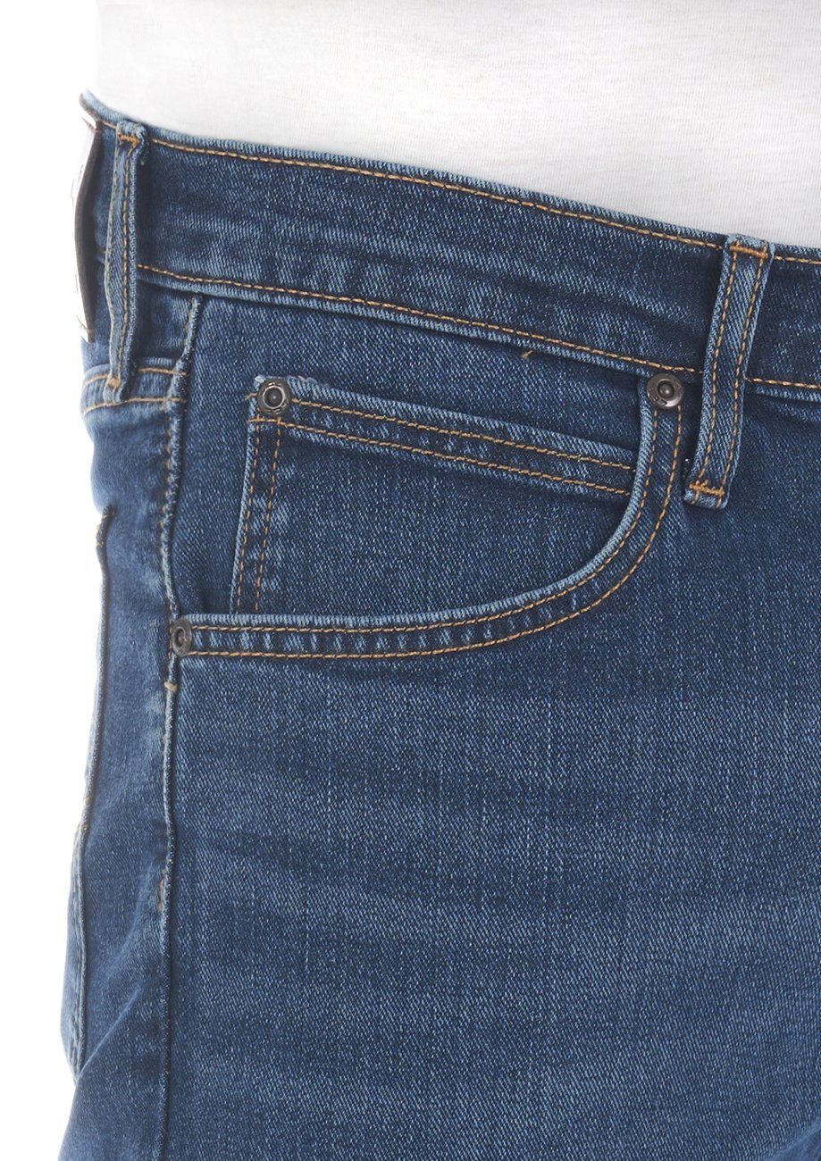 Lee® Straight-Jeans Herren Jeanshose Daren Zip Fly Regular Fit Denim Hose mit Stretch – Bild 4 von 5