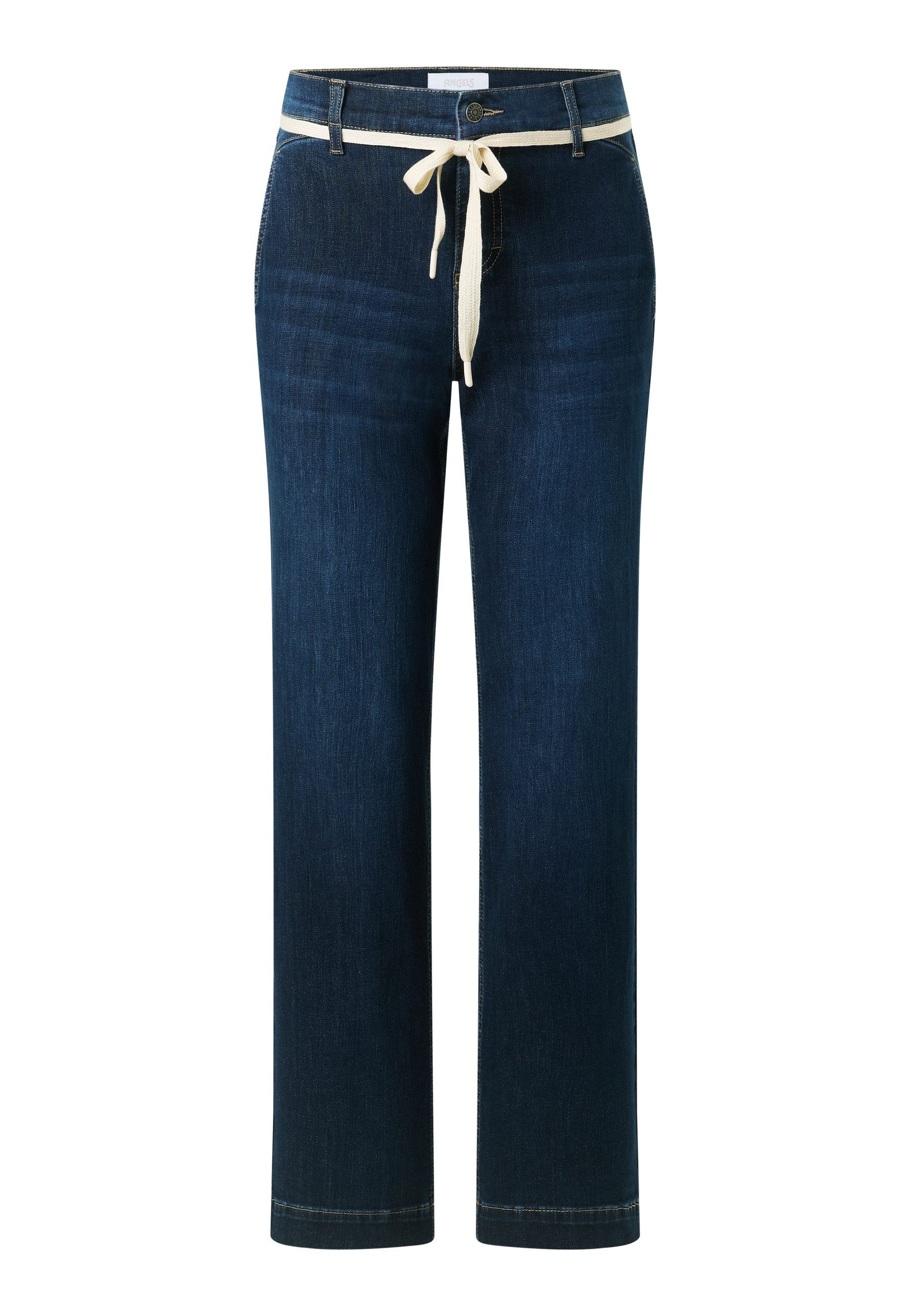 ANGELS 5-Pocket-Jeans L. RETRO Wide Leg, mit Stretch und Bindeband – Bild 5 von 5