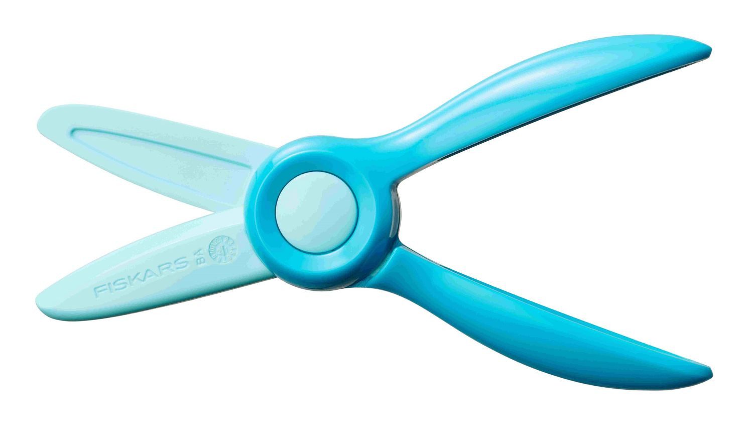 edding Papierscheren Edding Fiskars Starter Schere ab 2 Jahre, petrol