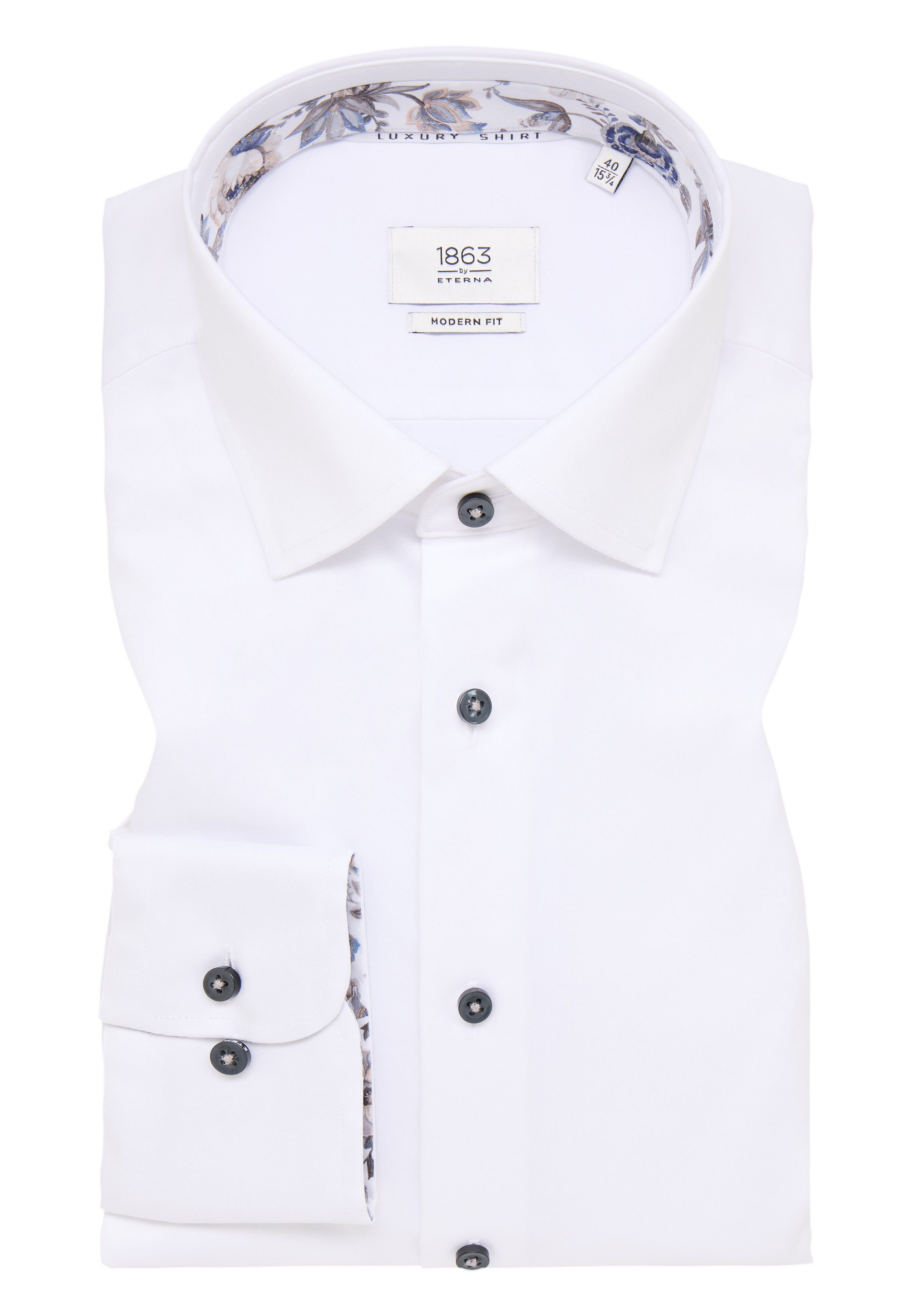 Eterna Langarmhemd "MODERN FIT", NON IRON (bügelfrei) günstig online kaufen