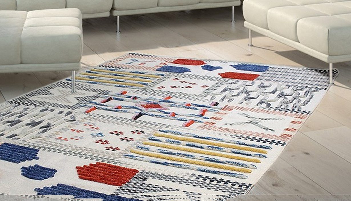 Kayoom Teppich Empire 110, rechteckig, Höhe: 15 mm, Kreatives Design durch Ethno-Musterung.