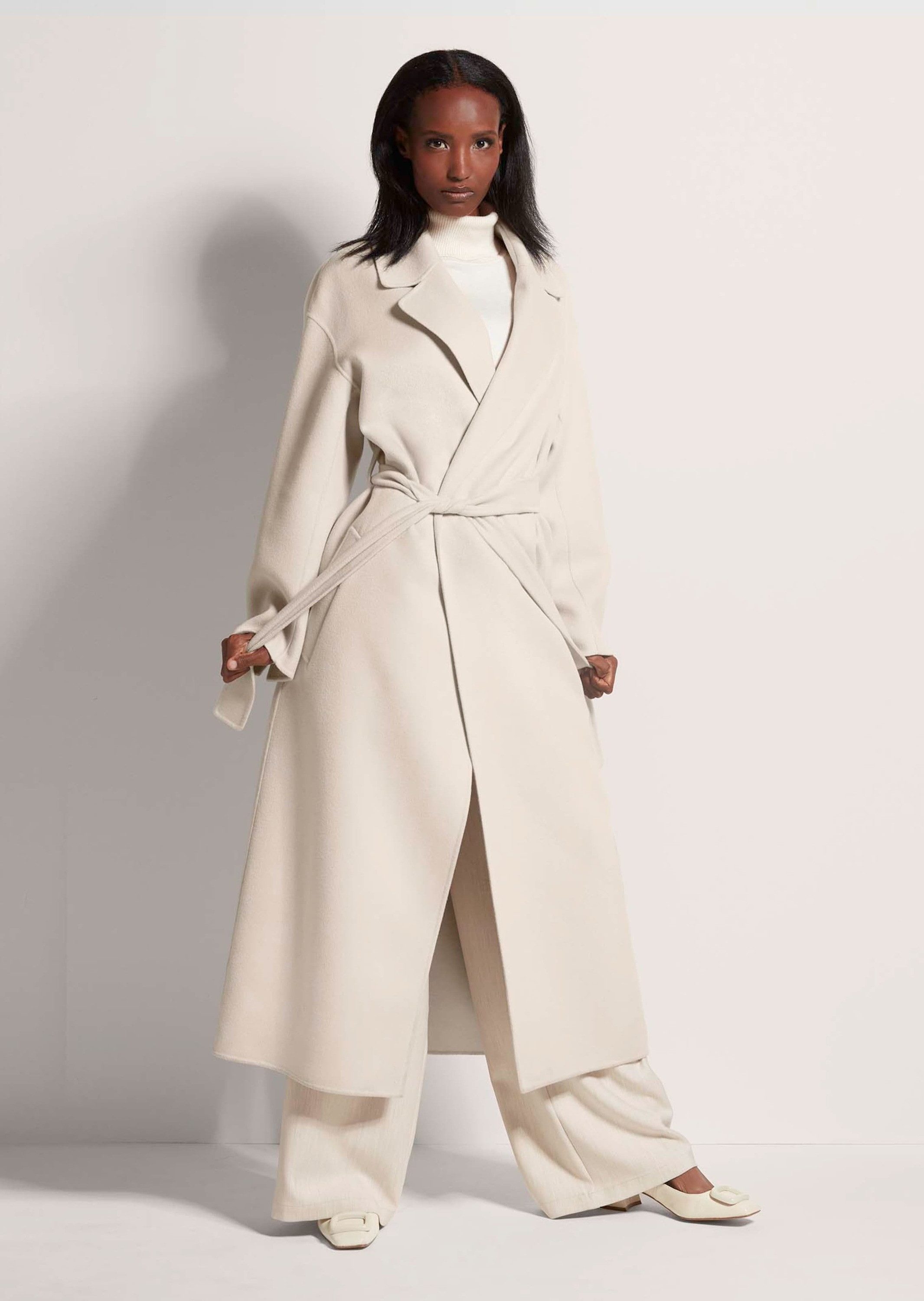 MADELEINE Kurzmantel Moderner Wintermantel mit Reverskragen Double-Face-Man günstig online kaufen