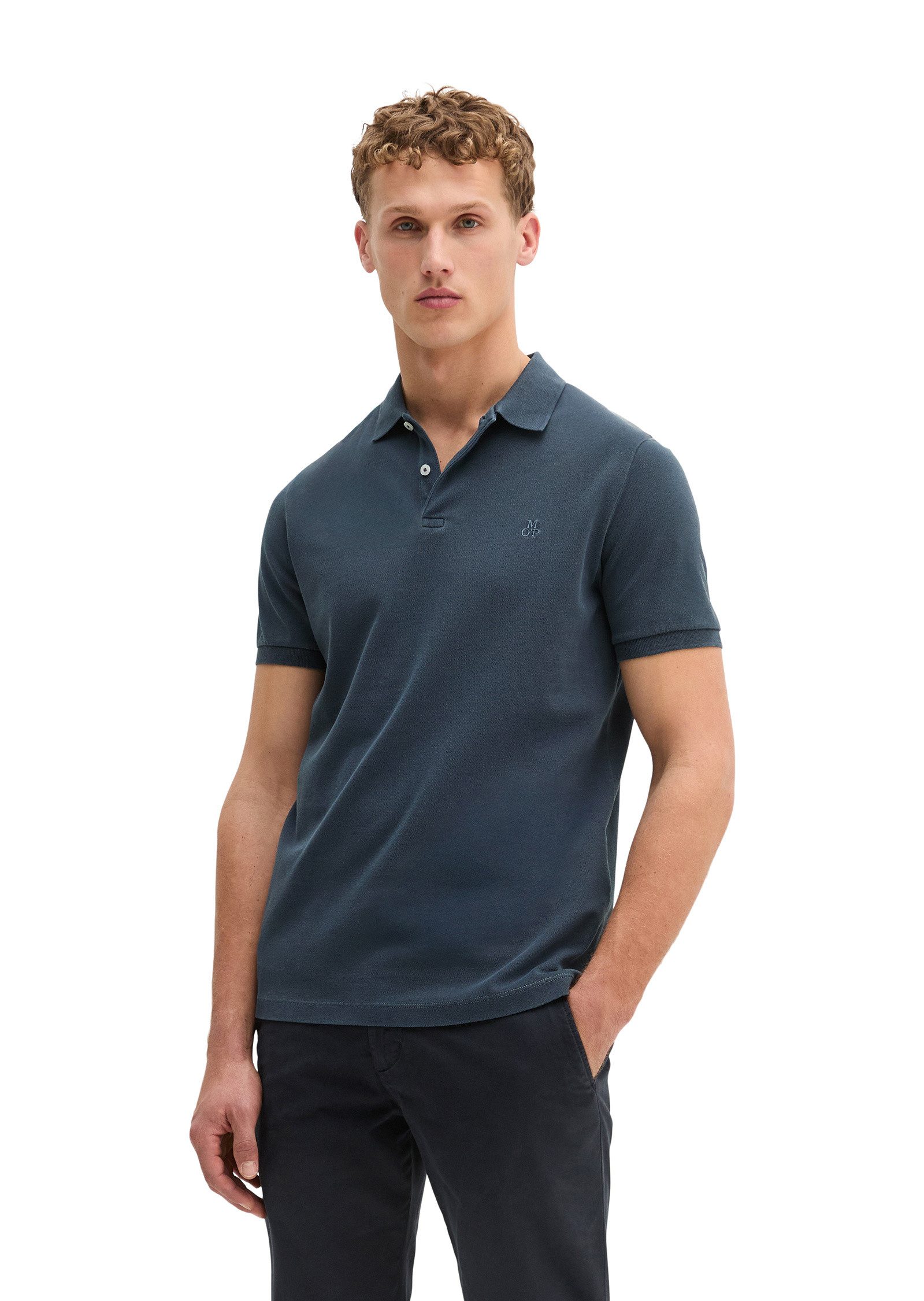 Marc O'Polo Poloshirt aus Organic Cotton-Stretch