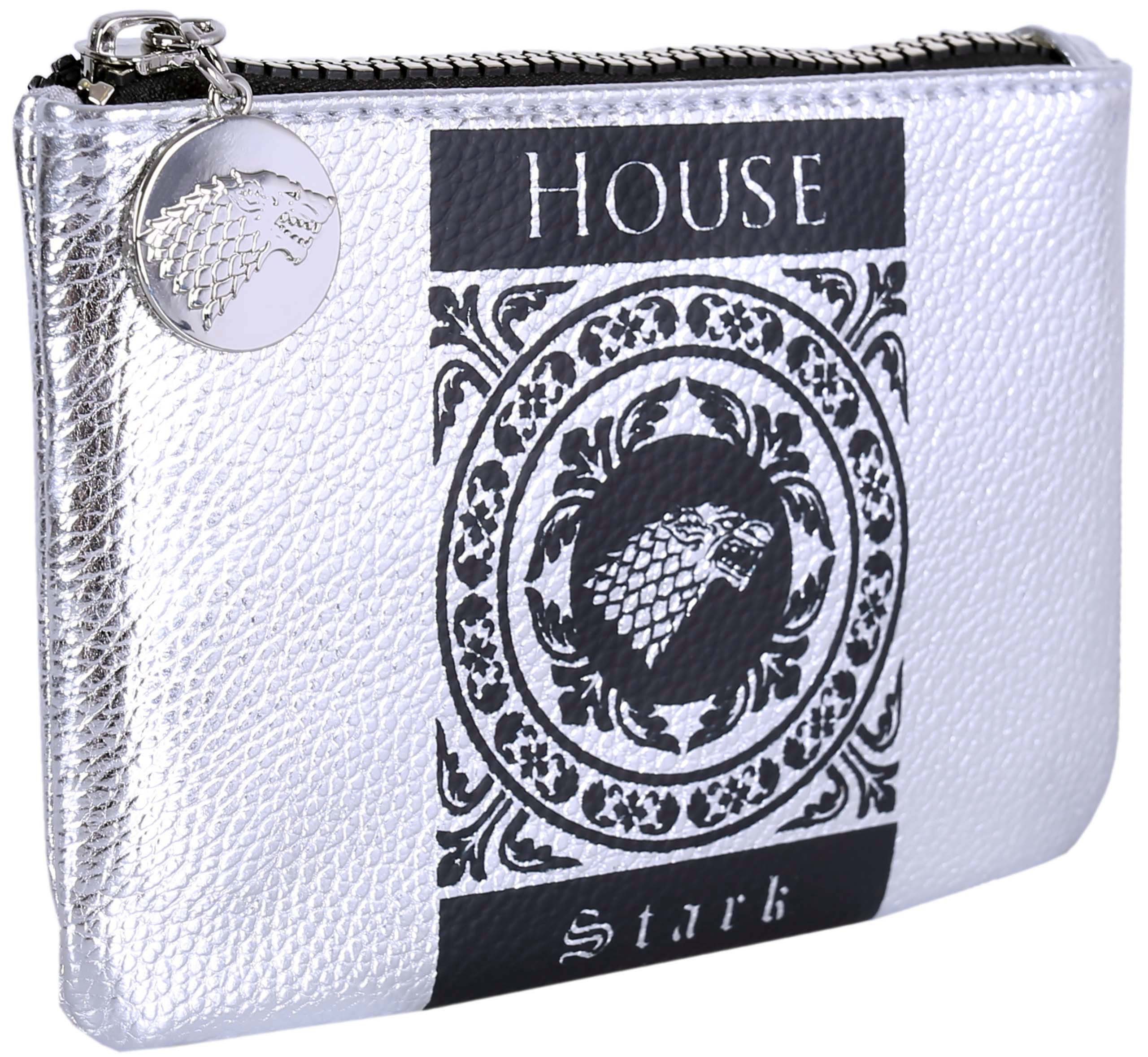 Sarcia.eu Kosmetiktasche Silberfarbene Kosmetiktasche/Kulturbeutel/Geldbörse Game of Thrones