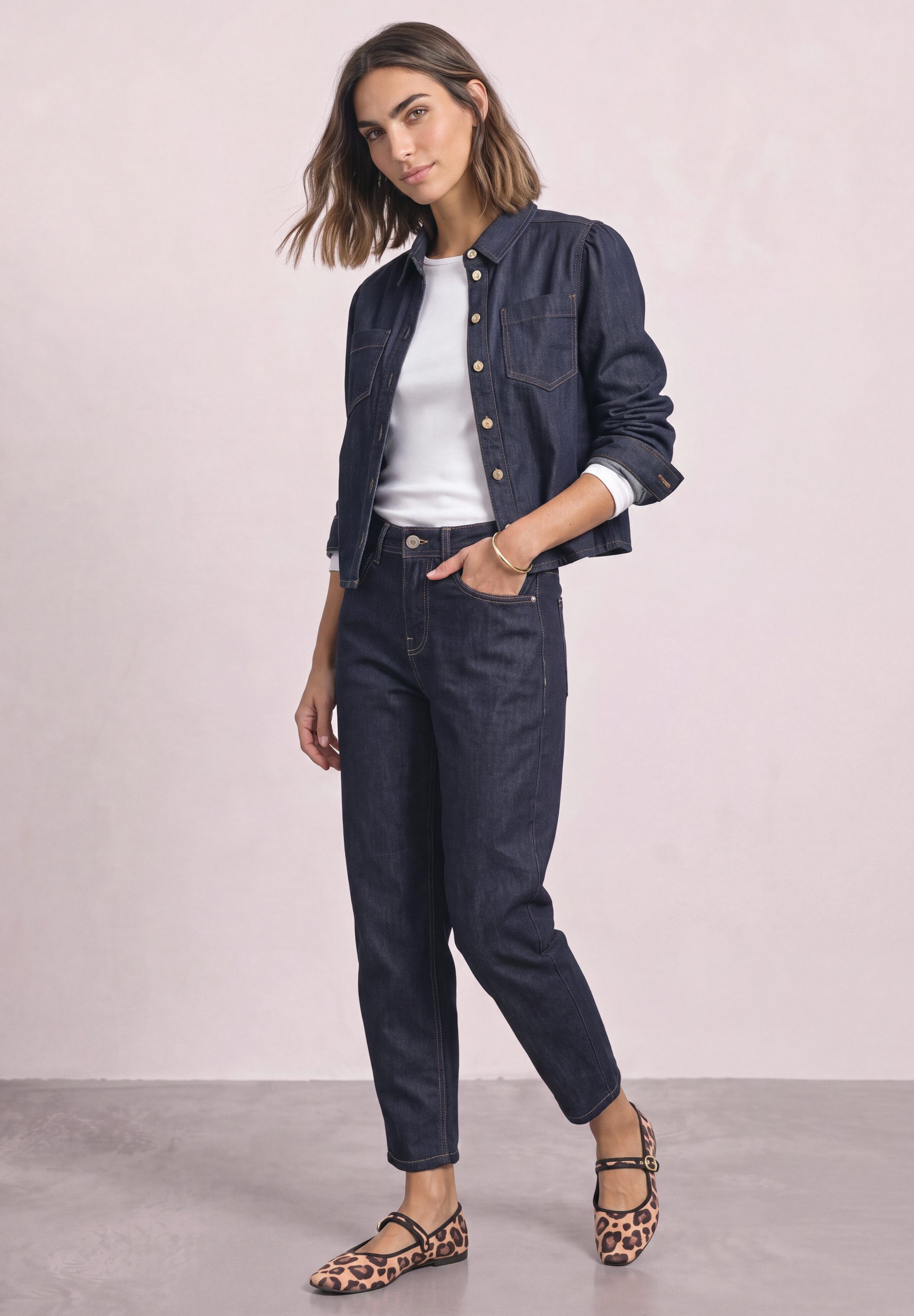 STREET ONE Langarmshirt mit U-Boot-Ausschnitt