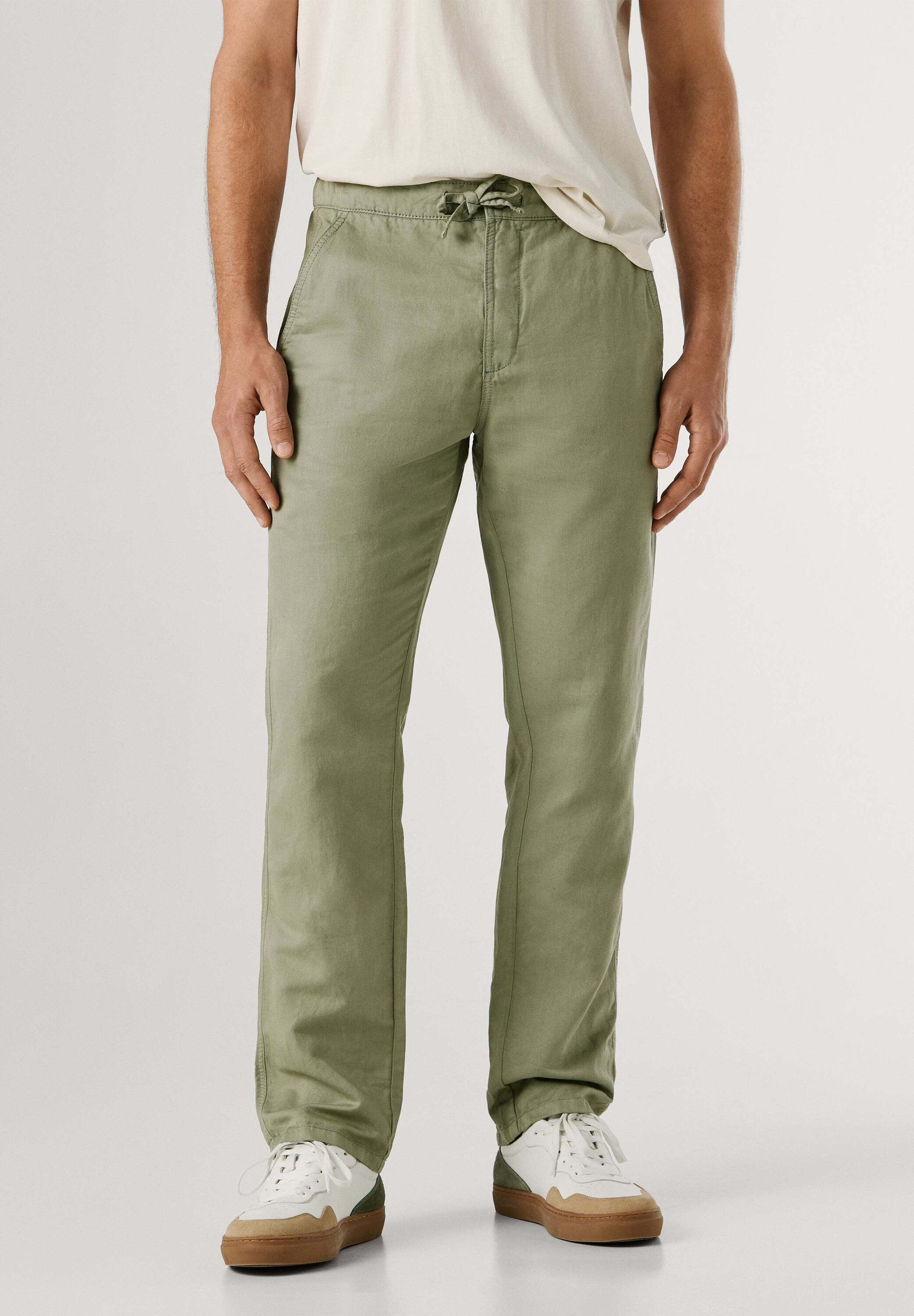 Pepe Jeans Chinohose chinos PULL ON COMFORT CHINO LINEN