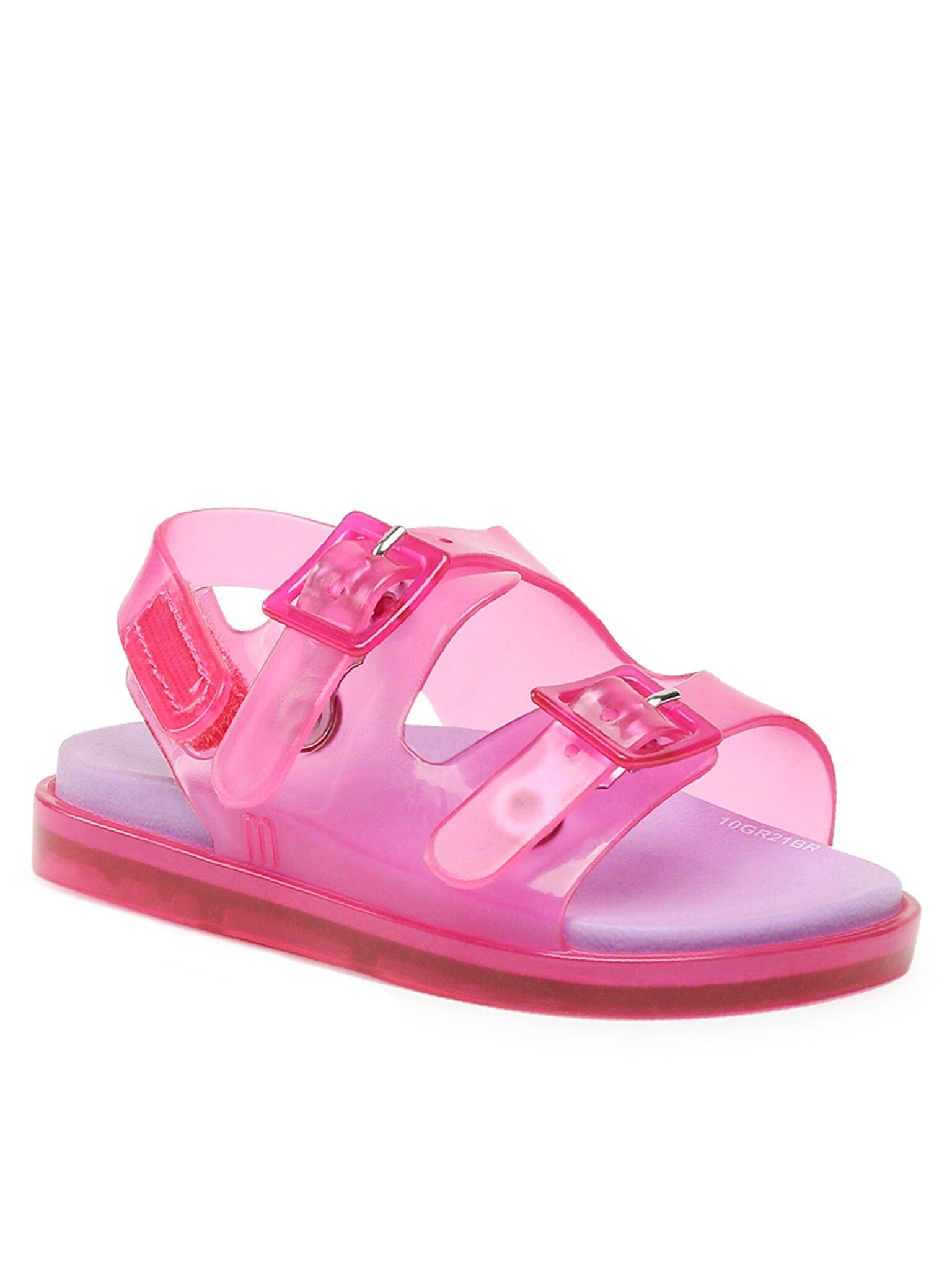 MELISSA Sandalen Mini Melissa Wide Sandal BB 33405 Pink/Lilac 52251 Sandale