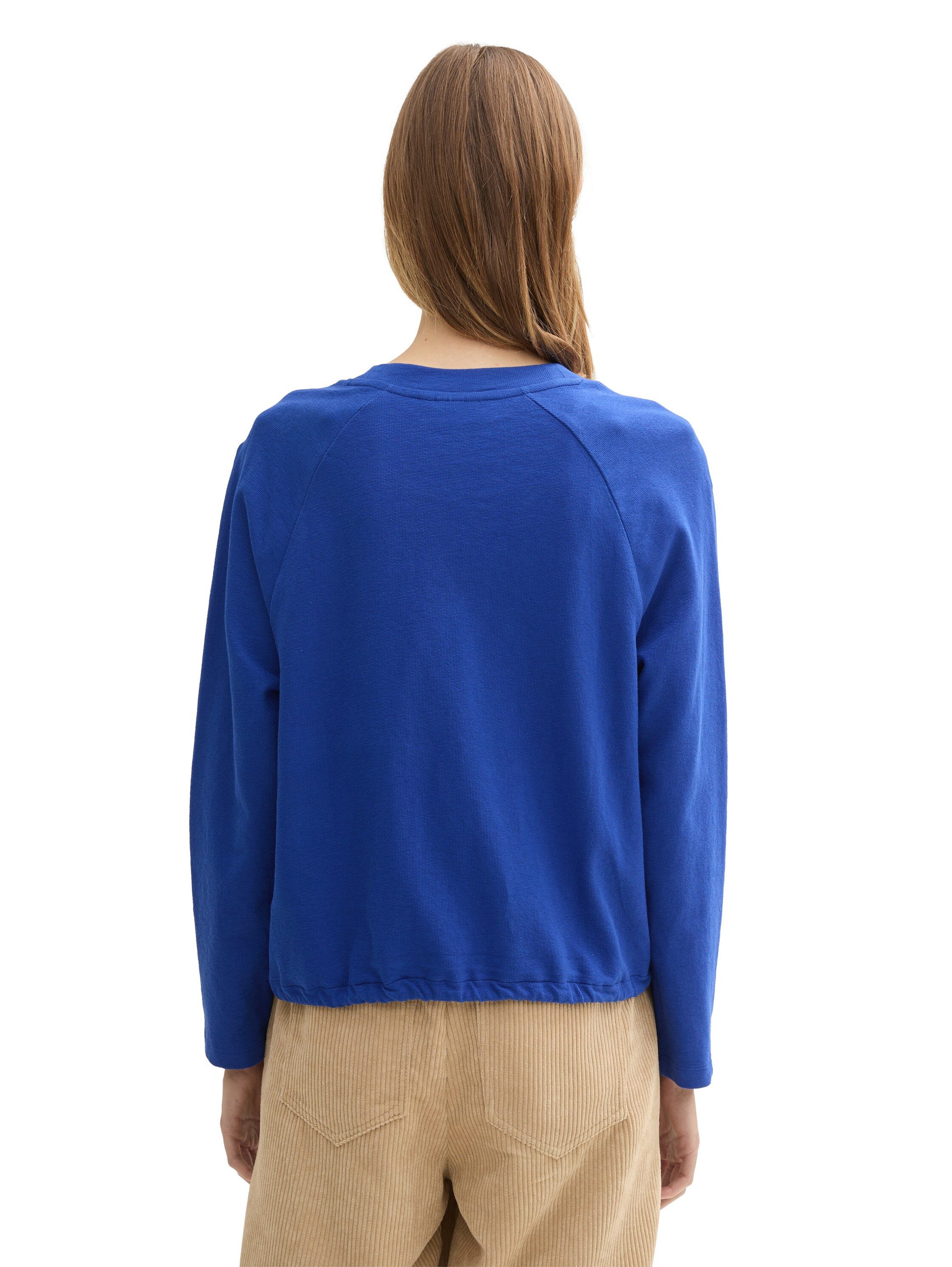 TOM TAILOR Denim Langarmshirt mit Tunnelzug günstig online kaufen